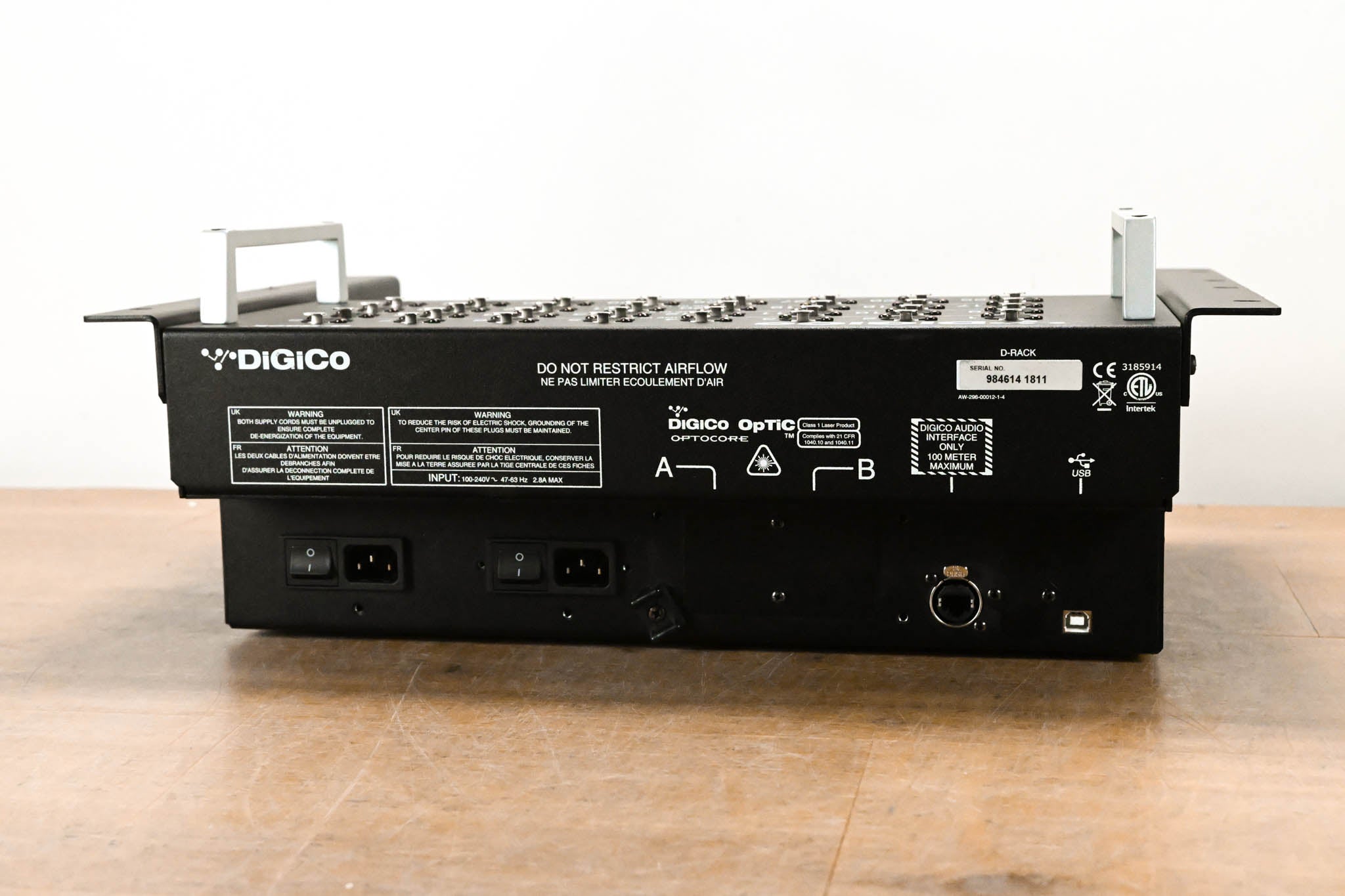 DiGiCo D-Rack 32 x 8 Cat 6 Analog I/O Stage Box