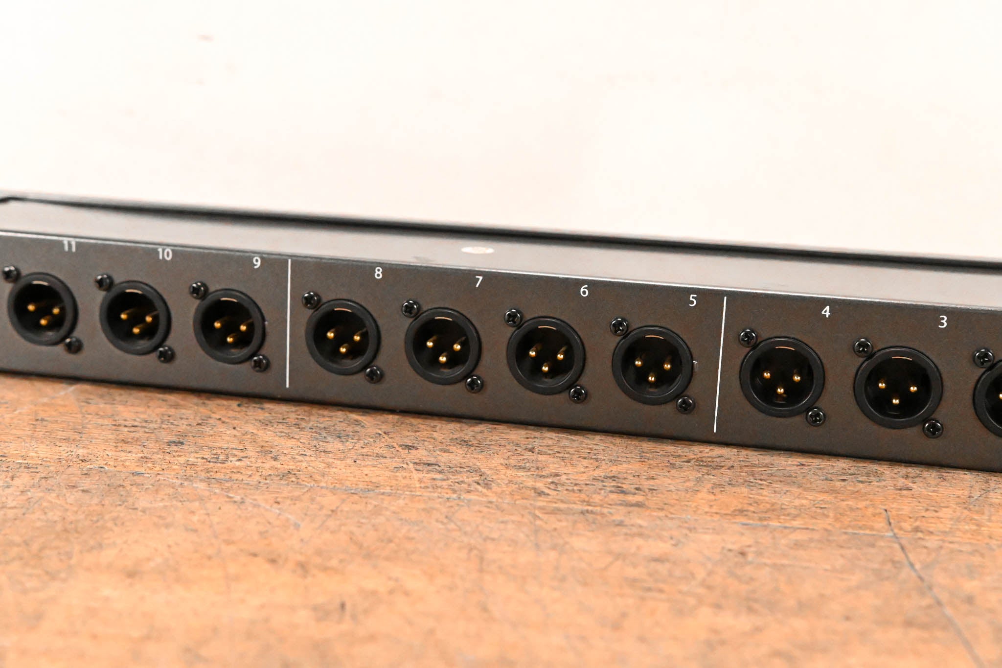 Hosa PDR-369 XLR3F to XLR3M Patch Bay