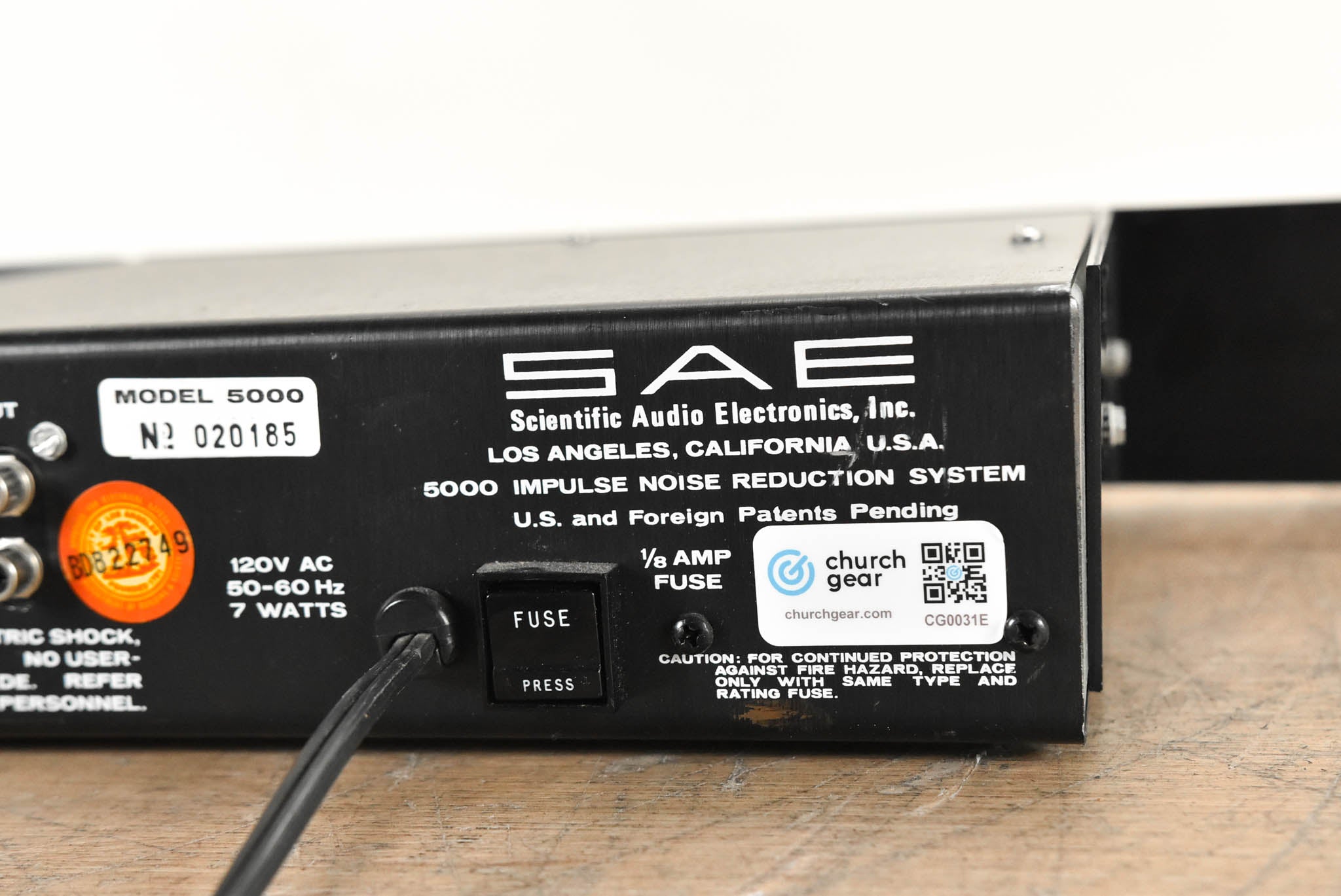 SAE 5000 Impulse Noise Reduction System