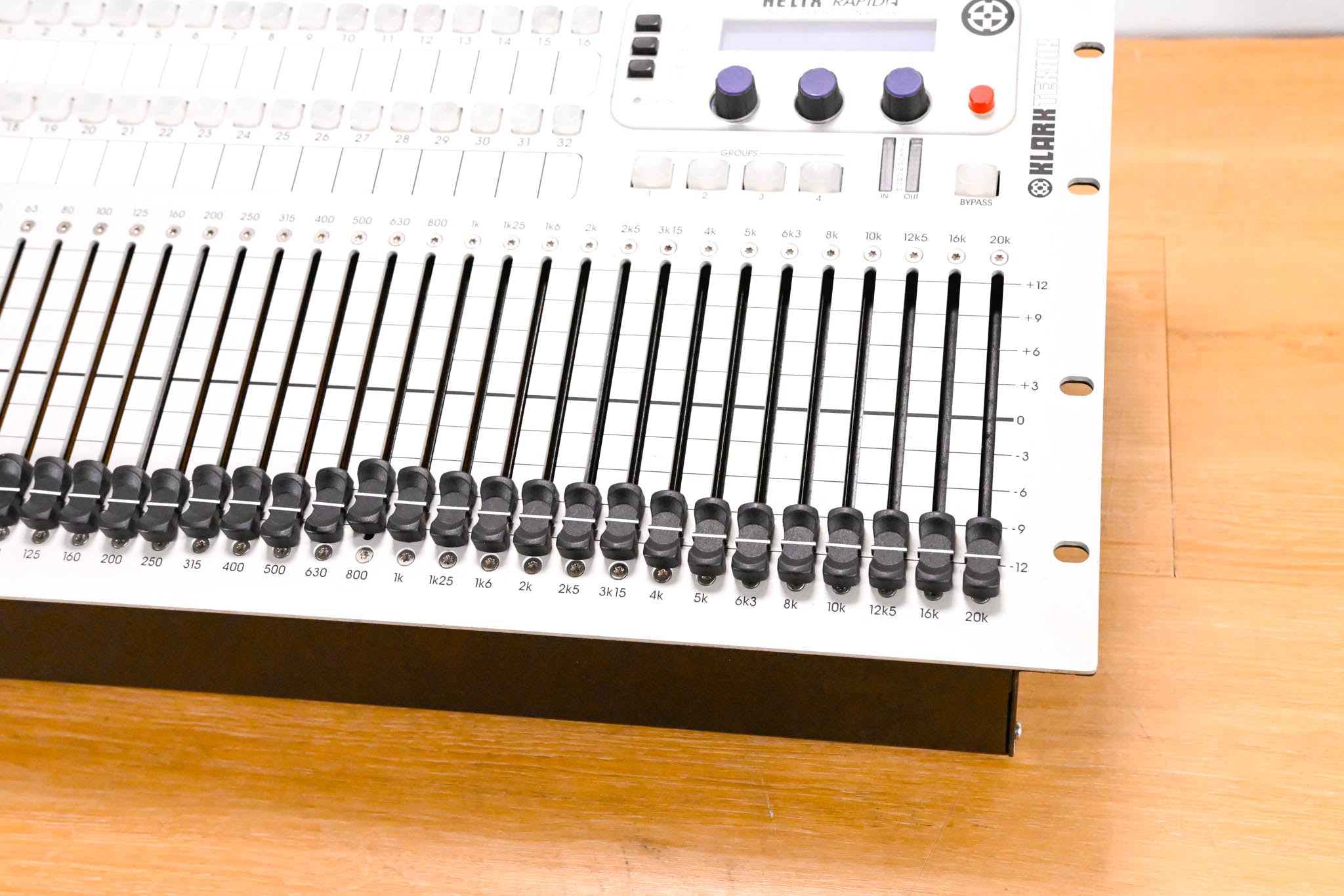 Klark Teknik DN9331 Helix Rapide 31-Band Graphic Equalizer Controller