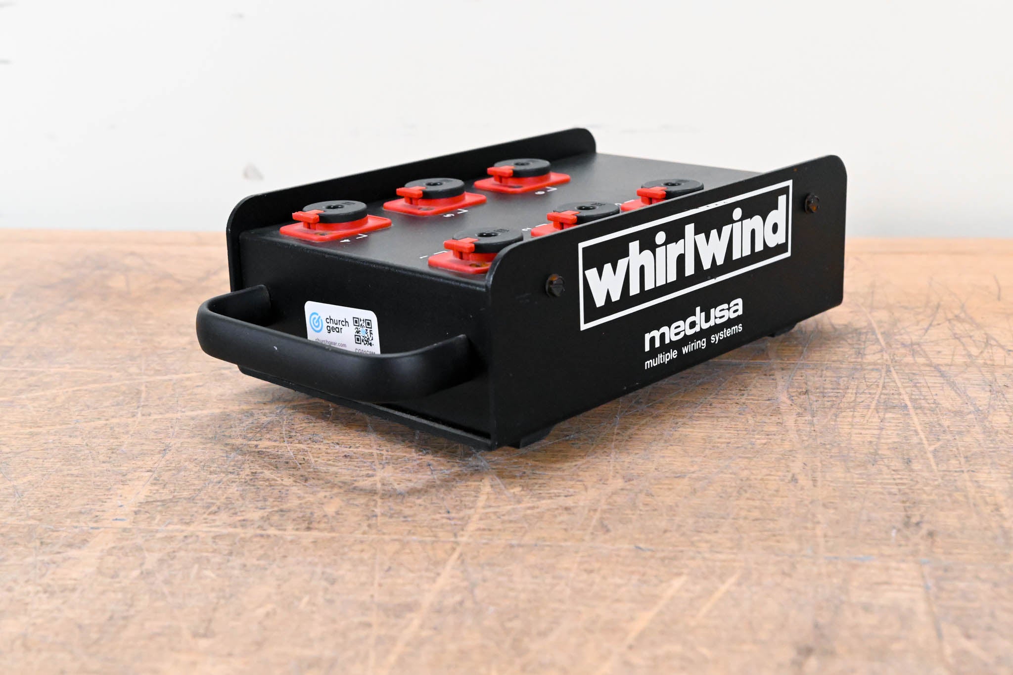 Whirlwind Medusa Six 1/4'' Studio Headphone Splitter Box