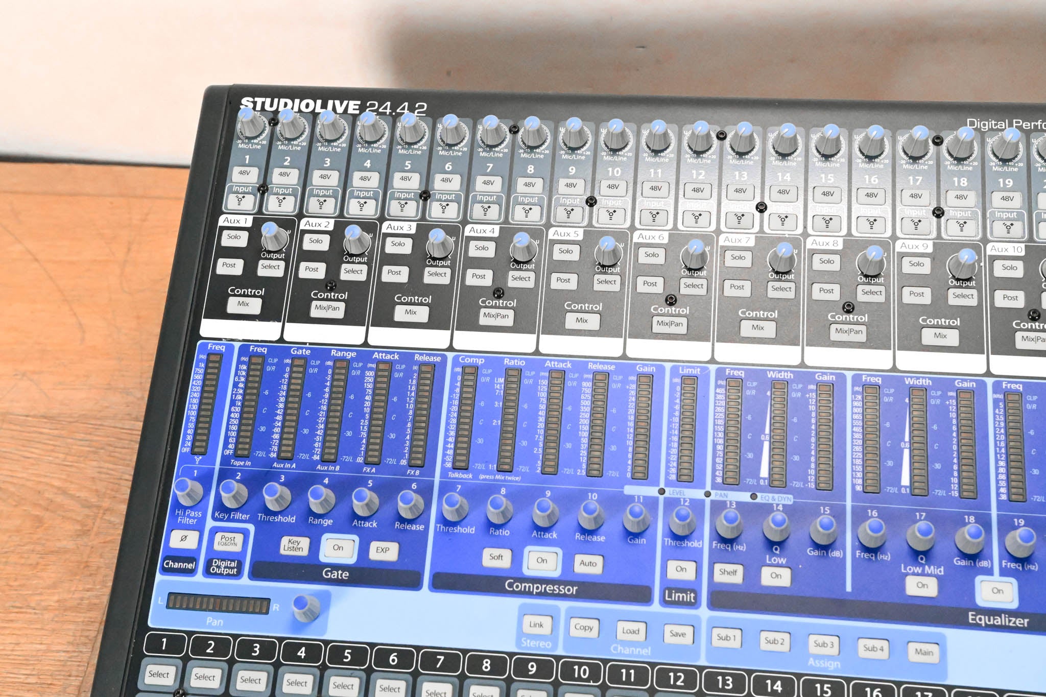PreSonus StudioLive 24.4.2 24-Channel Digital Audio Mixer CG01S3S