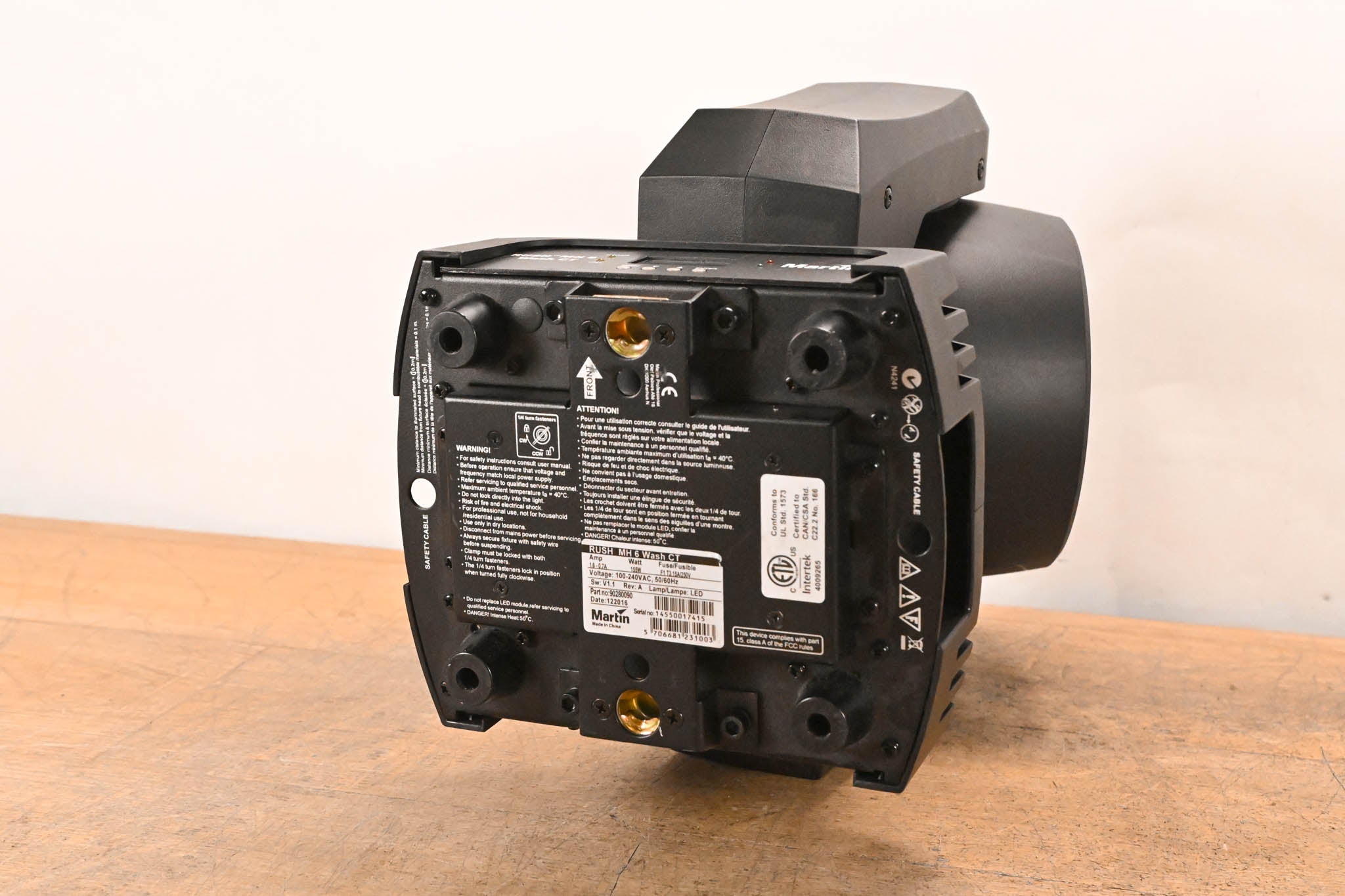 Martin Lighting Rush MH 6 Wash CT Single Lens Moving Head Wash Light