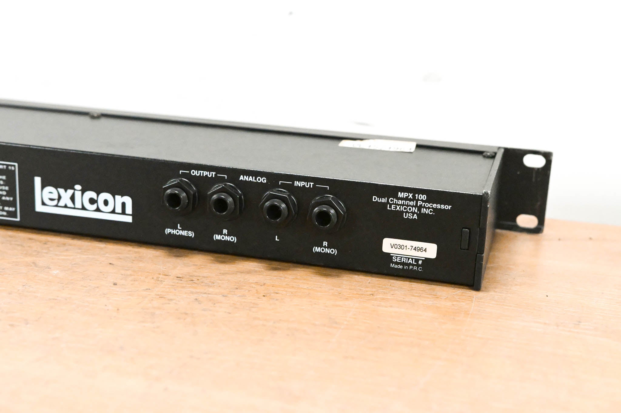 Lexicon MPX 100 Dual-Channel Effects Processor (NO POWER SUPPLY)