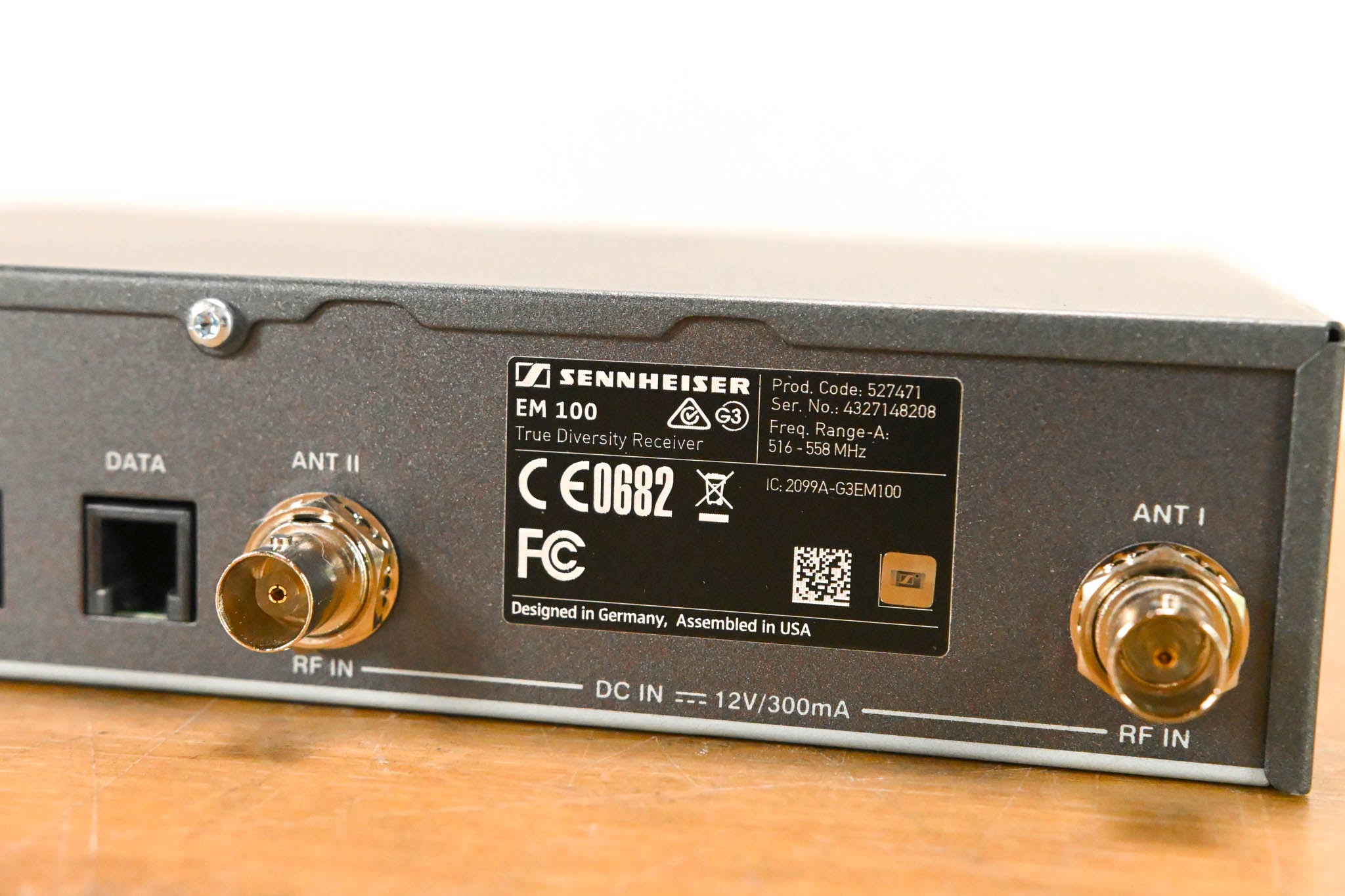 Sennheiser ew 100 G3 Bodypack Wireless System - A Range NO POWER SUPPLY