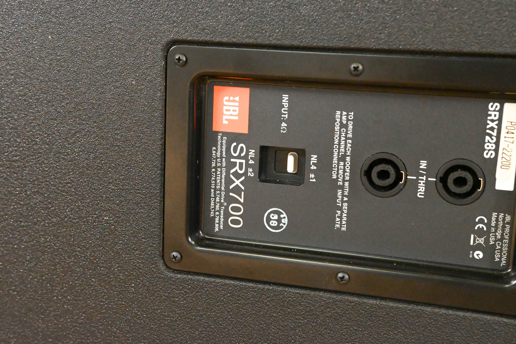 JBL SRX728S Dual 18" High Power Passive Subwoofer