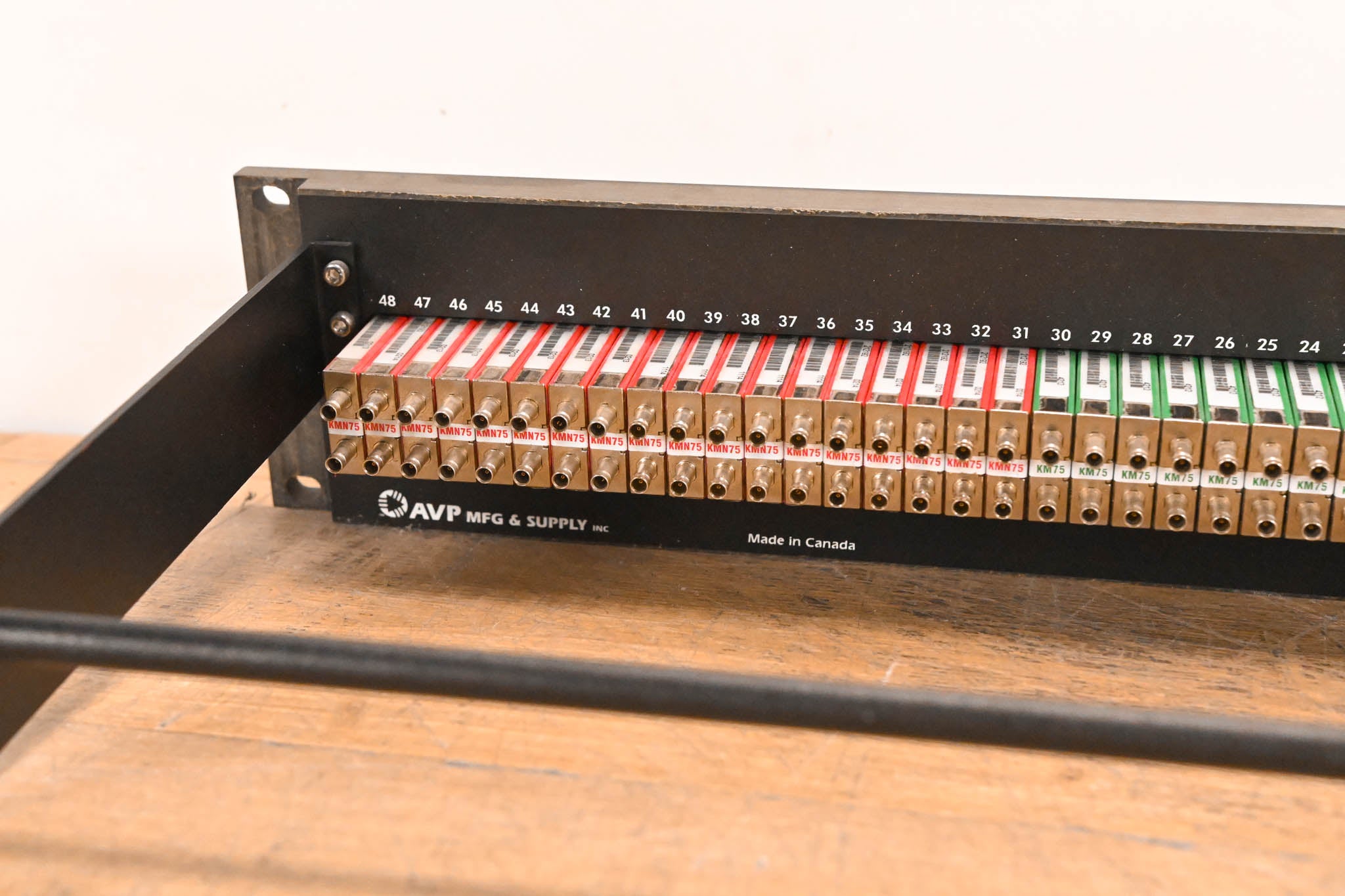 AVP SuperHD Micro 3G Video Patchbay 2RU w/ KMN75, KM75 & EV-AJHN Modules