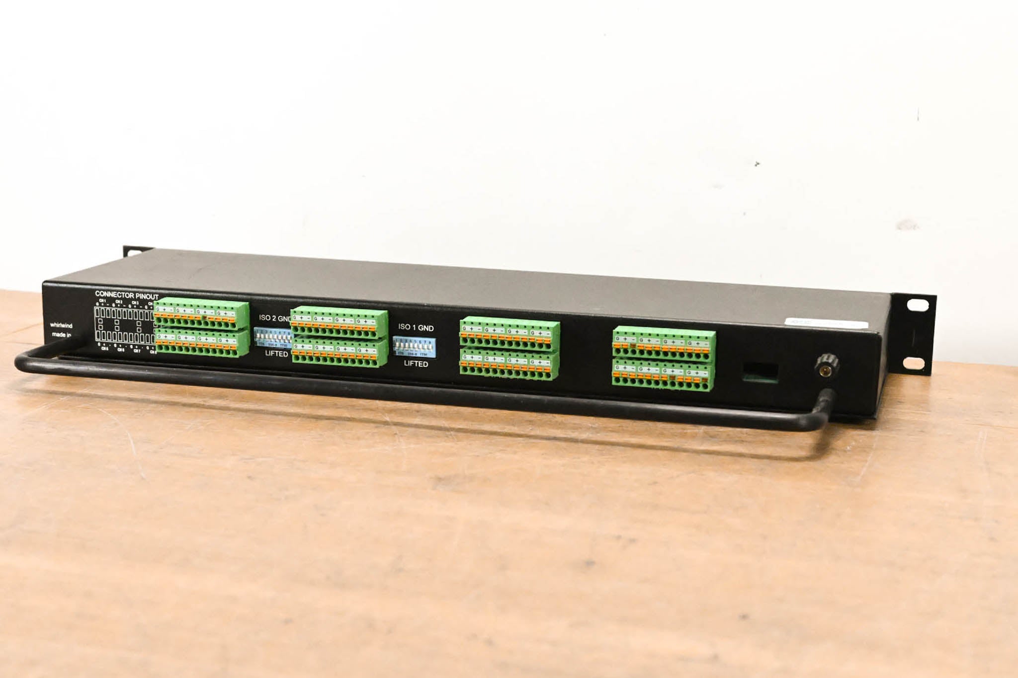 Whirlwind SPC83 8-Channel Mic Splitter w/ 1 Direct & 2 Isolated Outputs