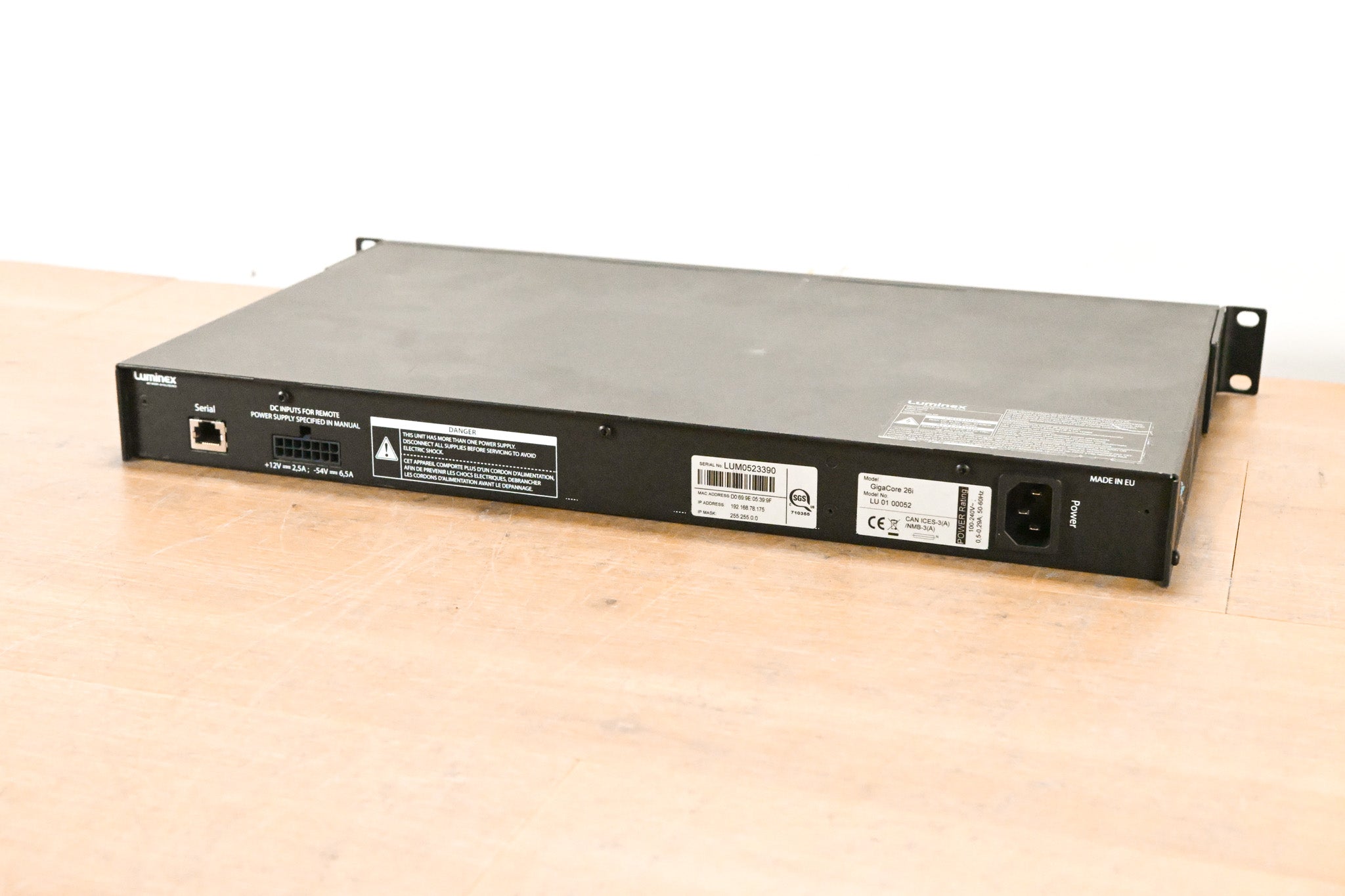 Luminex Gigacore 26i with PoE Gigabit Ethernet Switch