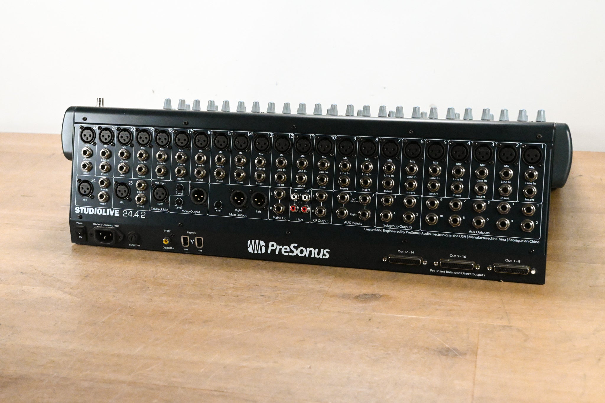 PreSonus StudioLive 24.4.2 24-Channel Digital Audio Mixer