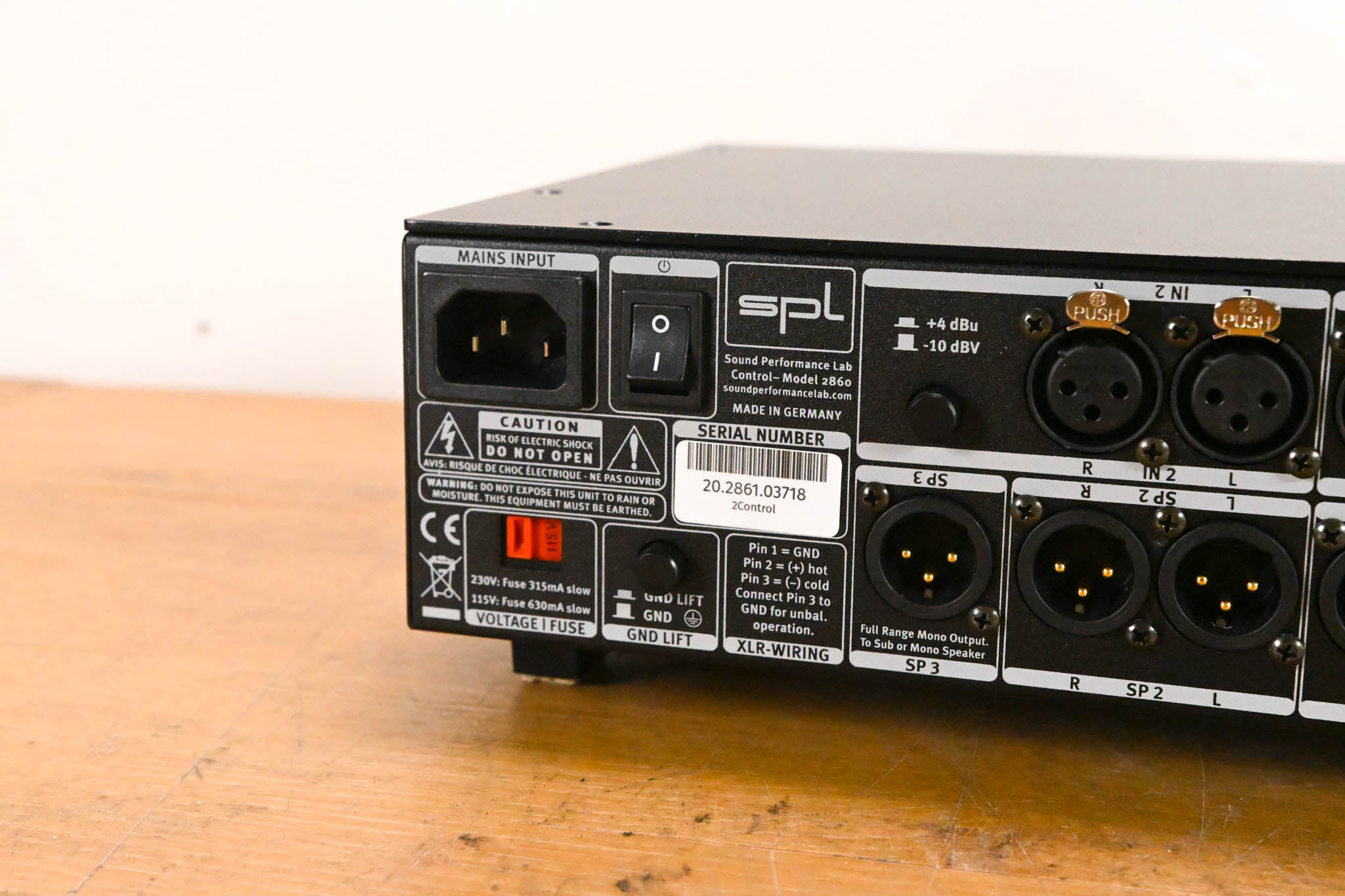 SPL 2Control Dual-Channel Monitor Controller