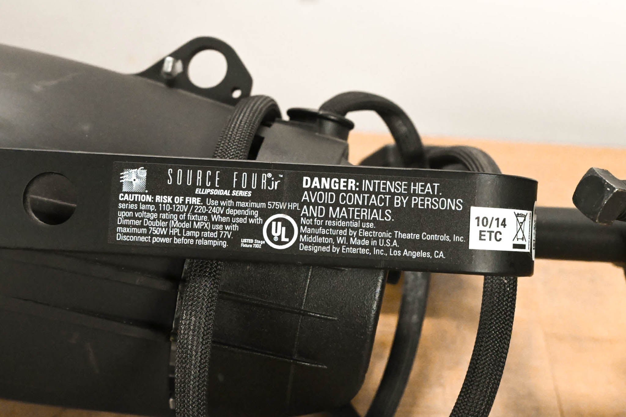 ETC Source Four Jr 36 Degree 575 Ellipsoidal Light