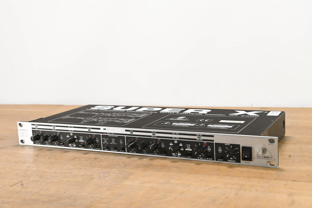 Behringer CX 2300 Super X Crossover w/ Limiters