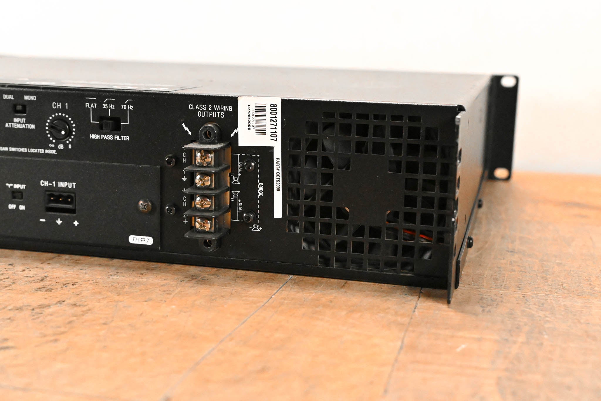 Crown CTs 2000 2-Channel 1000W Power Amplifier