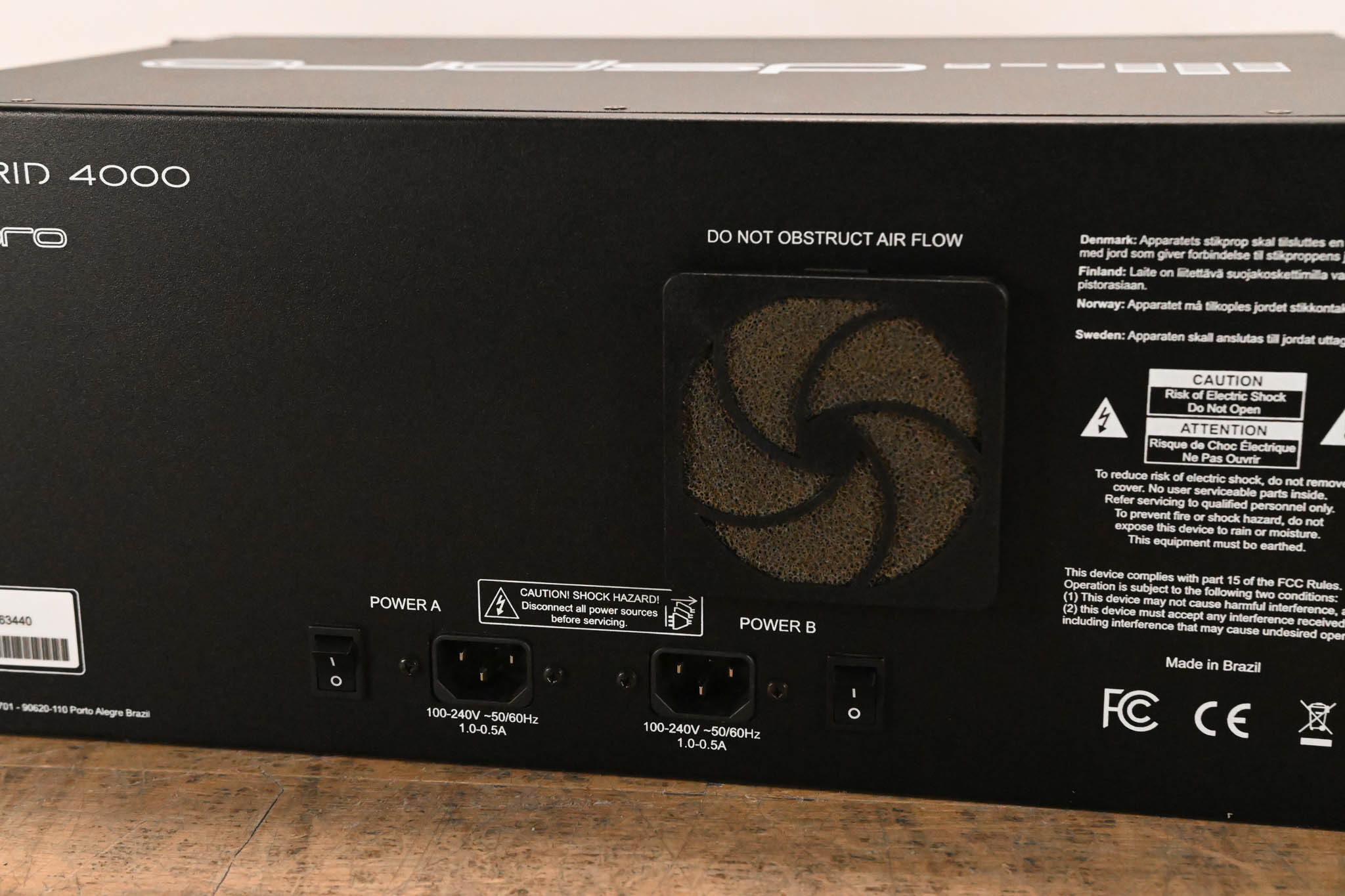 Waves DSPRO StageGrid 4000 32-in / 16-out Digital SoundGrid Stagebox