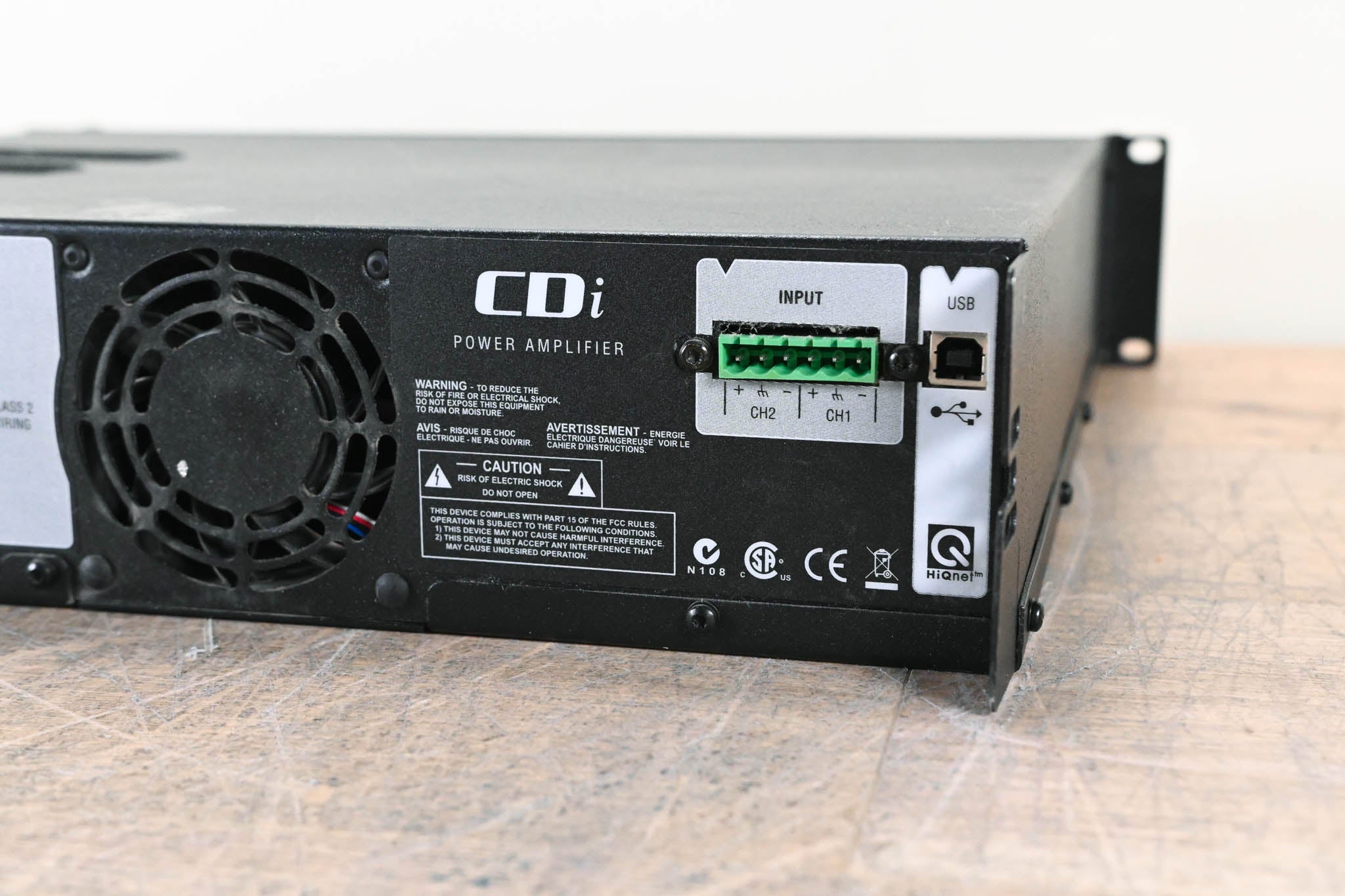 Crown CDi 6000 2-Channel Power Amplifier