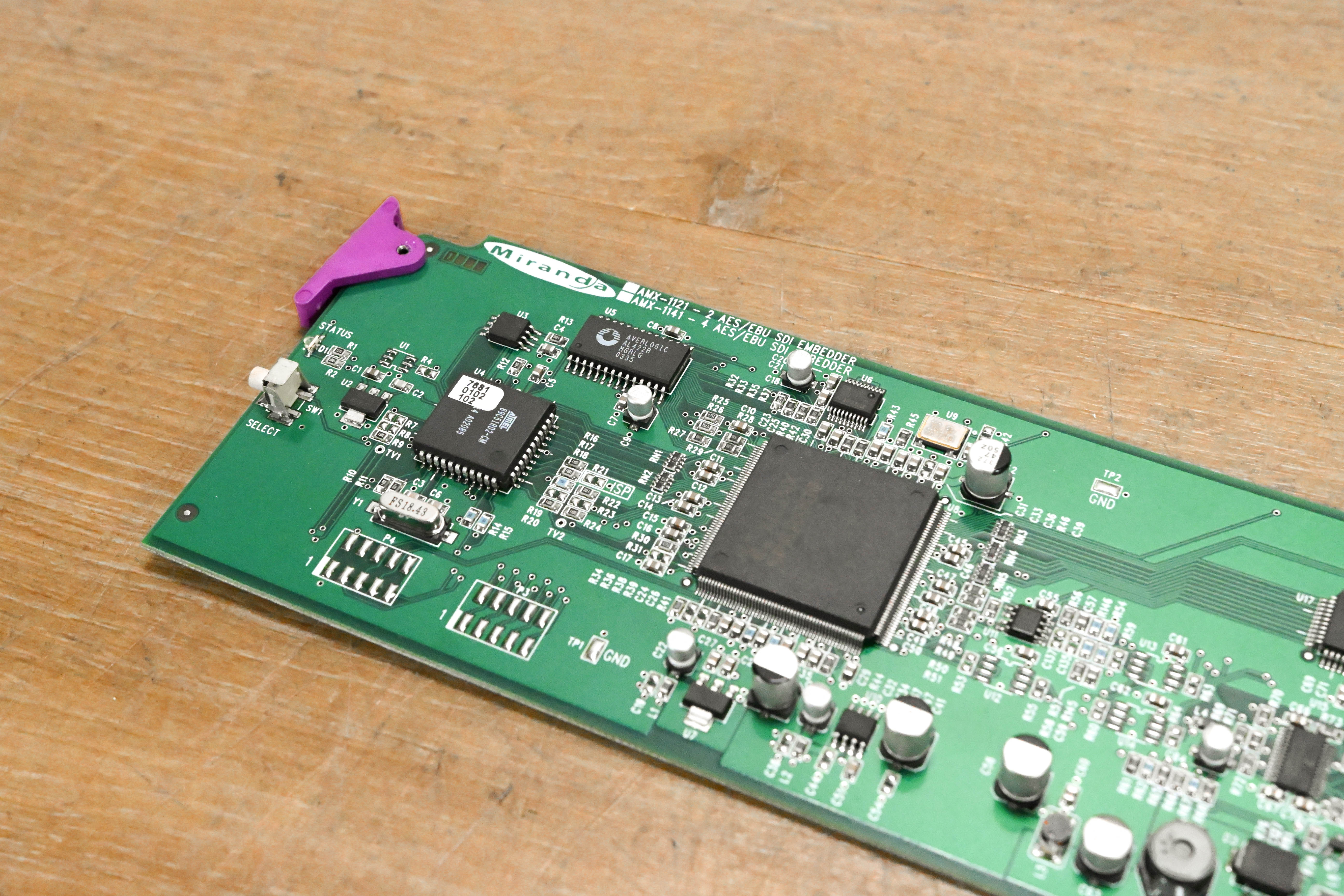 Miranda AMX-1141 4-Channel AES/EBU SDI Audio Embedder Densité Card