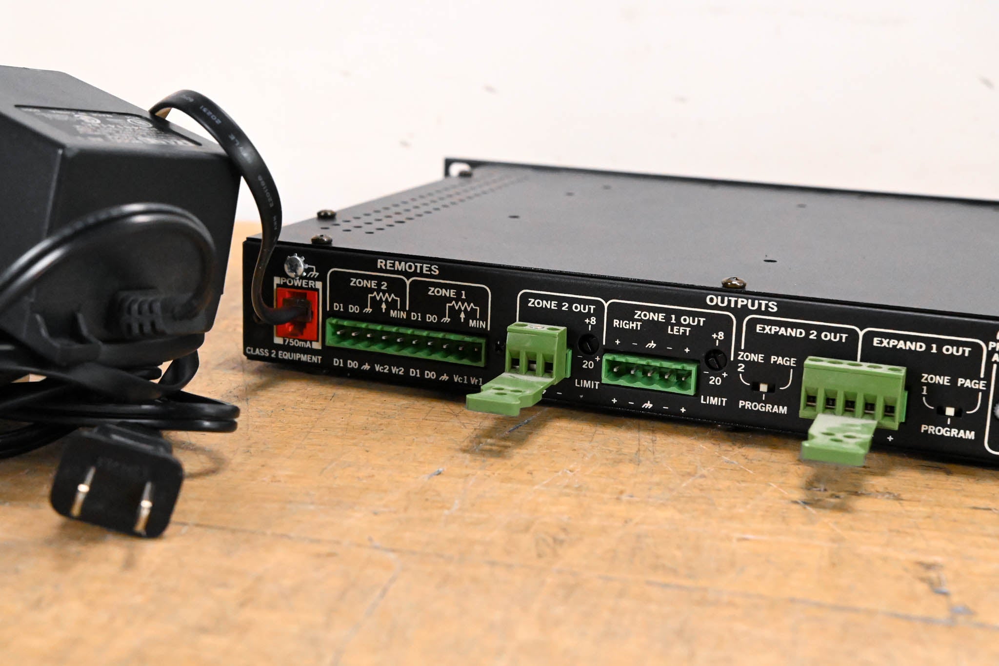 Rane CP64 Dual Zone Audio Distribution and Paging Preamp