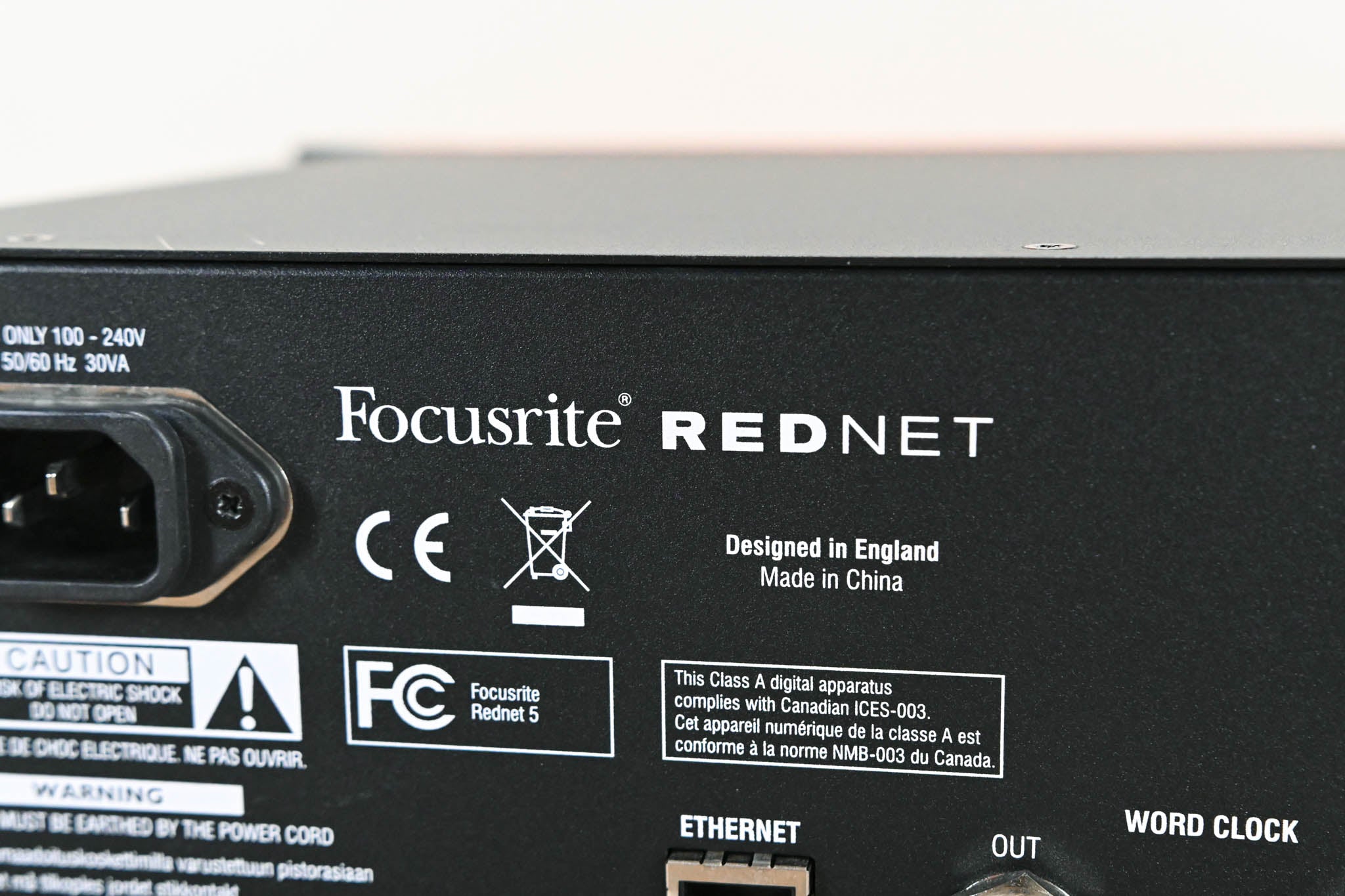 Focusrite RedNet 5 Pro Tools HD to Dante Network Bridge