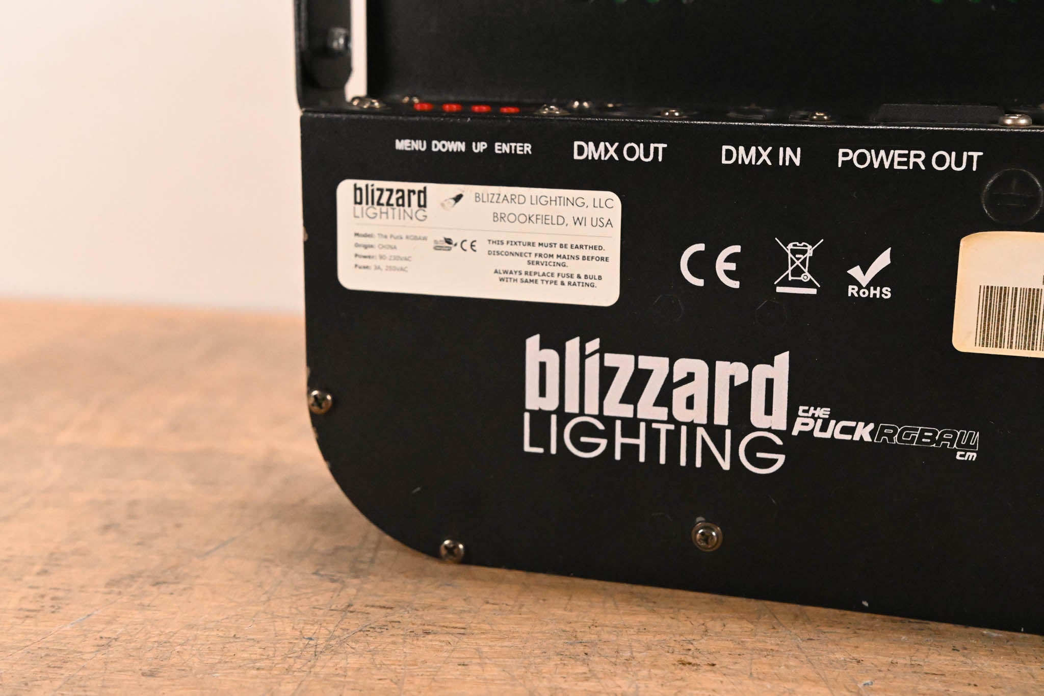 Blizzard Lighting The Puck RGBAW Flat LED PAR Can