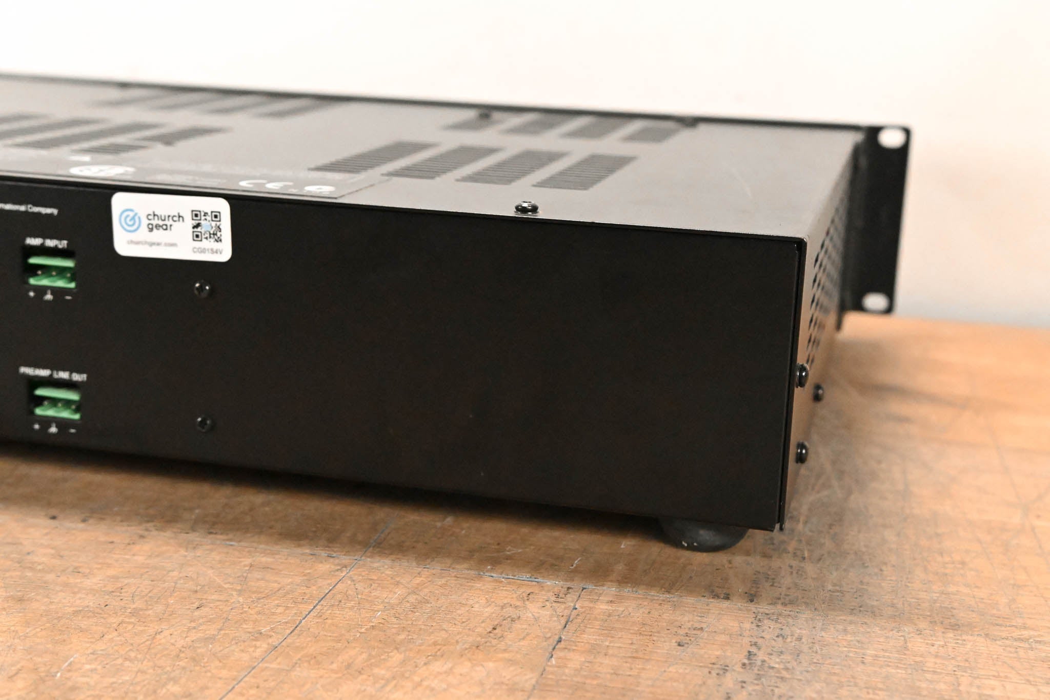 Crown 180A Single Channel Power Amplifier CG01S4V