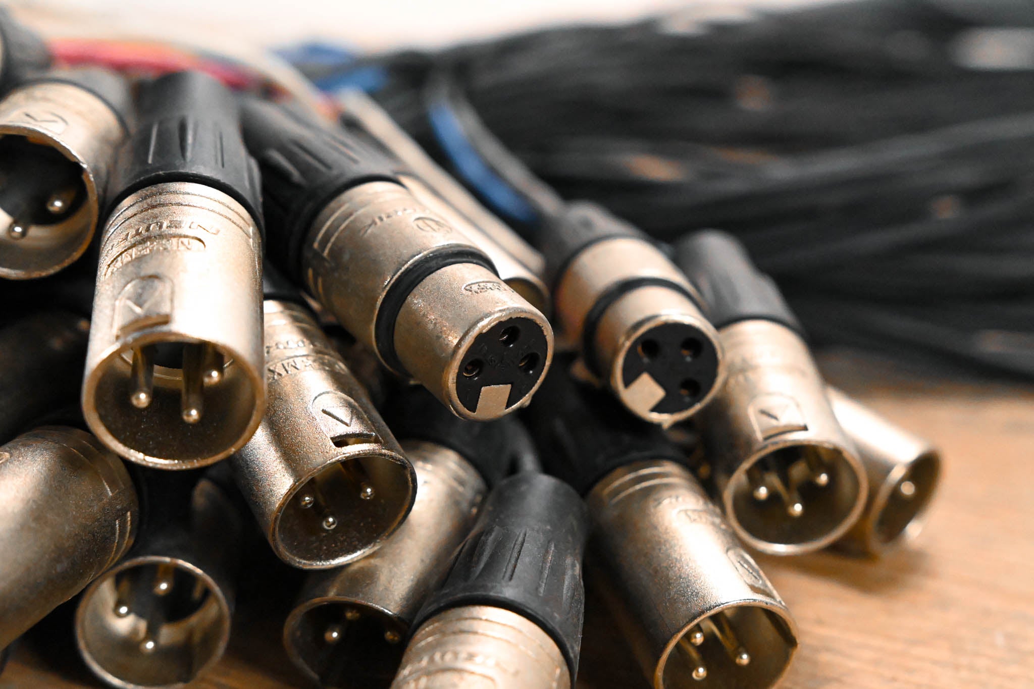 Ten 47 Multipin to 48-Channel XLR Male 10-XLR Returns Fan Snake - 10'
