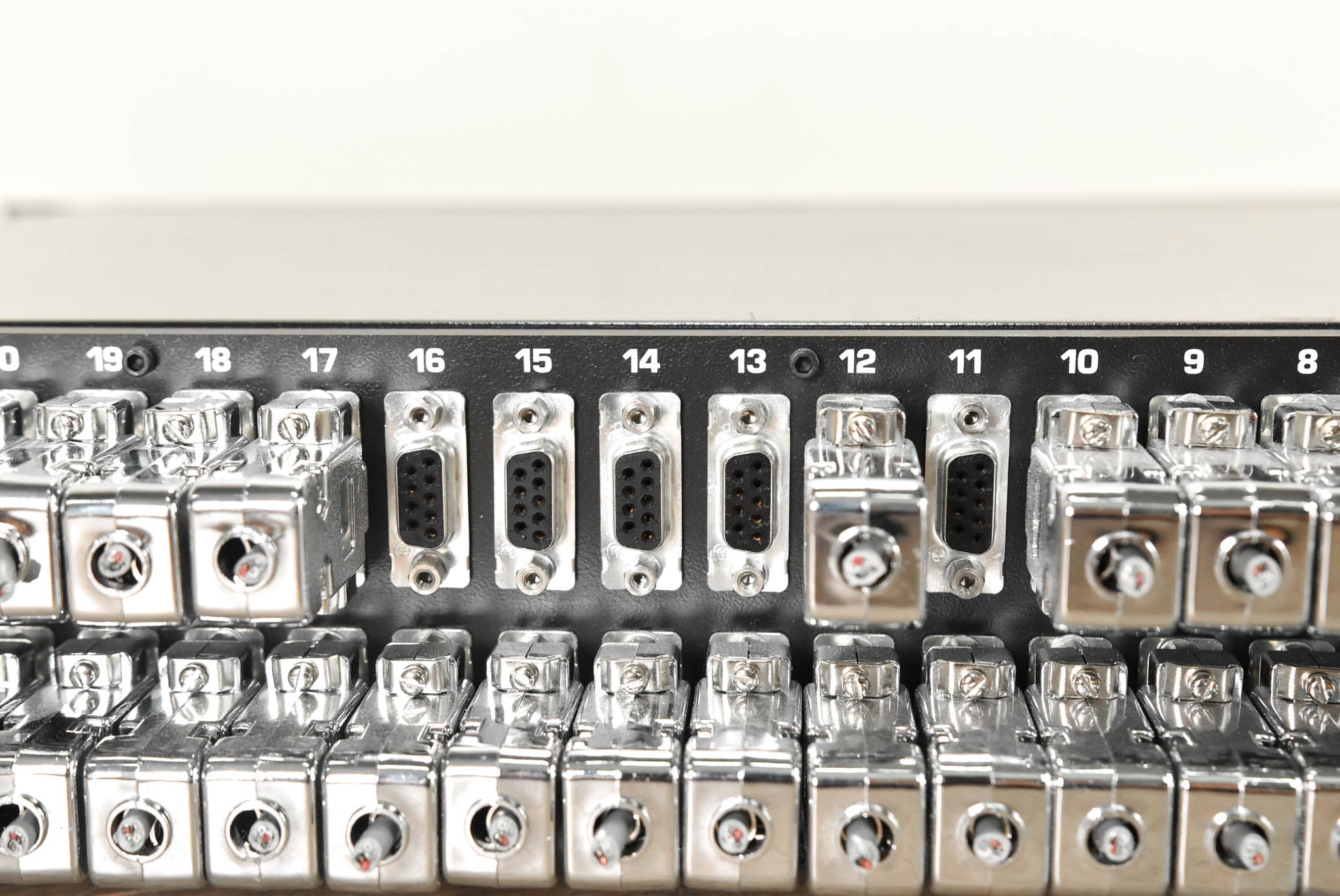 AVP JR-48N 2RU Patch Panel with 24 Send/Receive Circuit Pairs