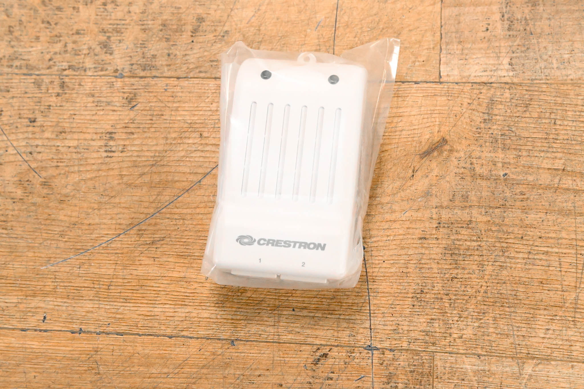 Crestron CLW-LSWEX-2GD-W-T Dual-Channel Wireless Lamp Switch