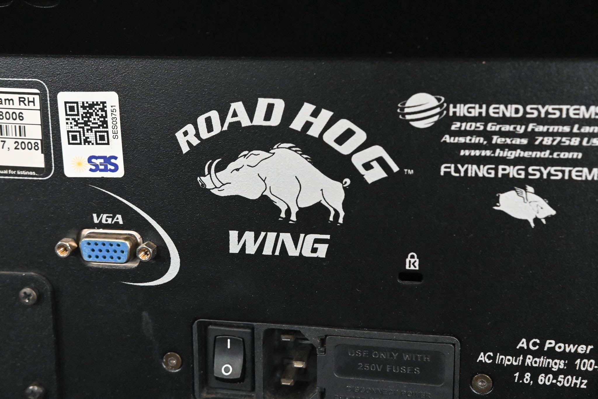 High End Systems Road Hog Program Wing RH for Road Hog Consoles