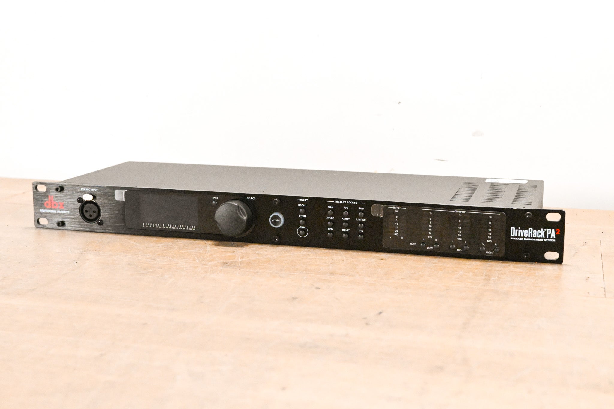 dbx DriveRack PA2 Complete Loudspeaker Management System