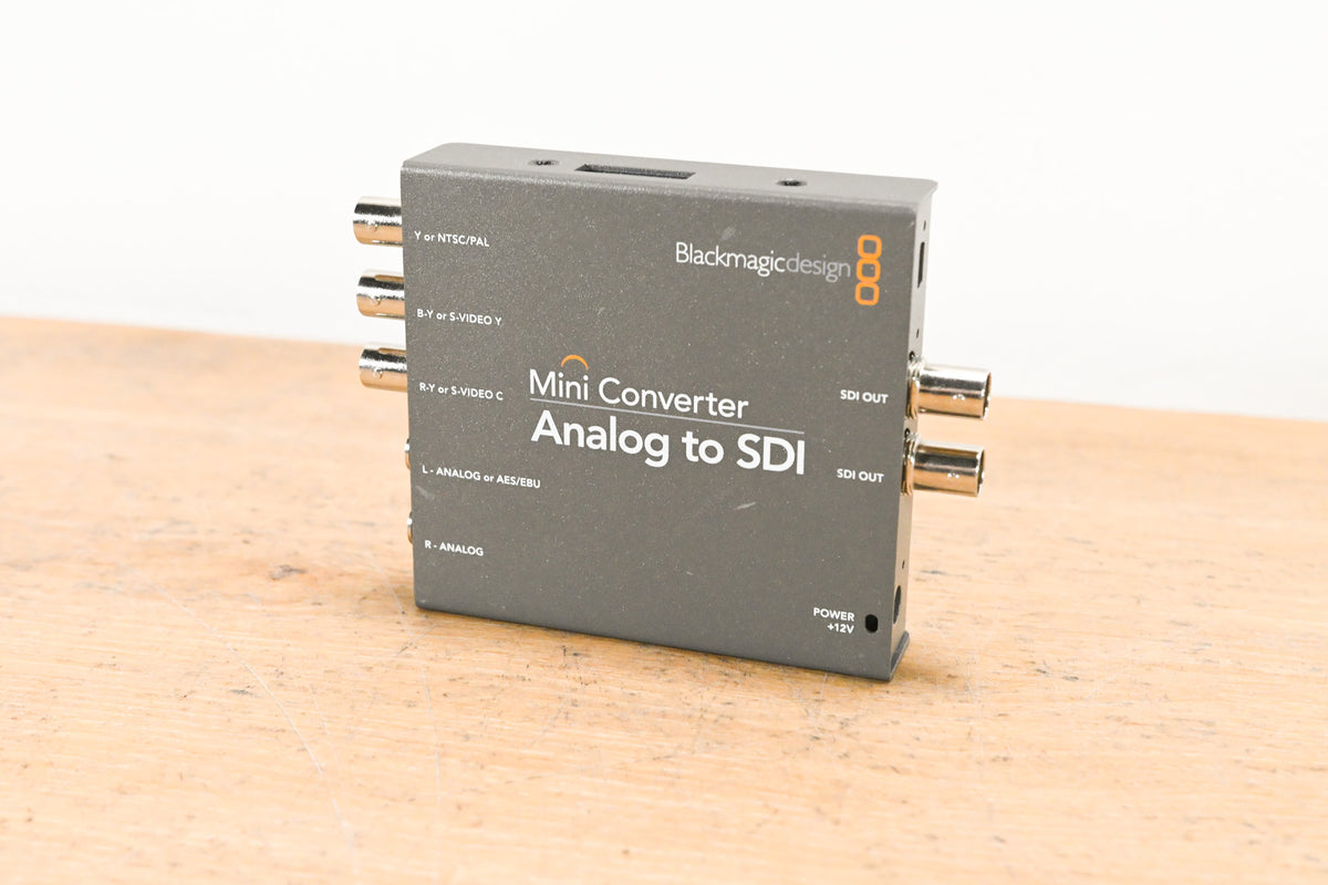 Blackmagic Design Mini Converter Analog to SDI (NO POWER SUPPLY)