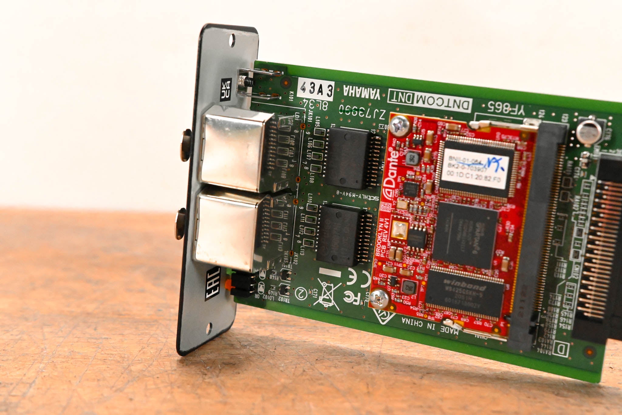 Yamaha NY64-D Dante I/O Expansion Card for TF Mixers