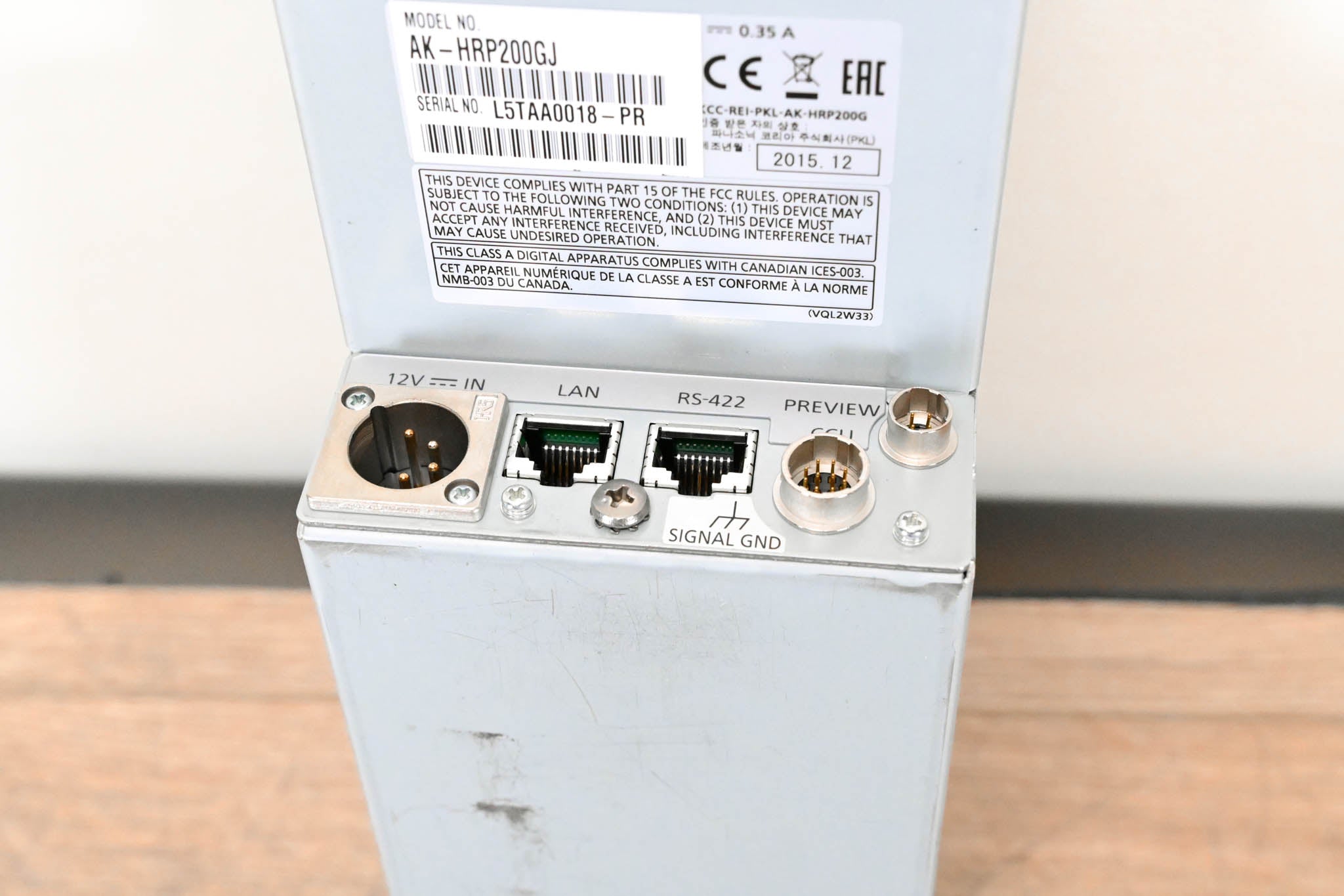 Panasonic AK-HRP200GJ Remote Operation Panel