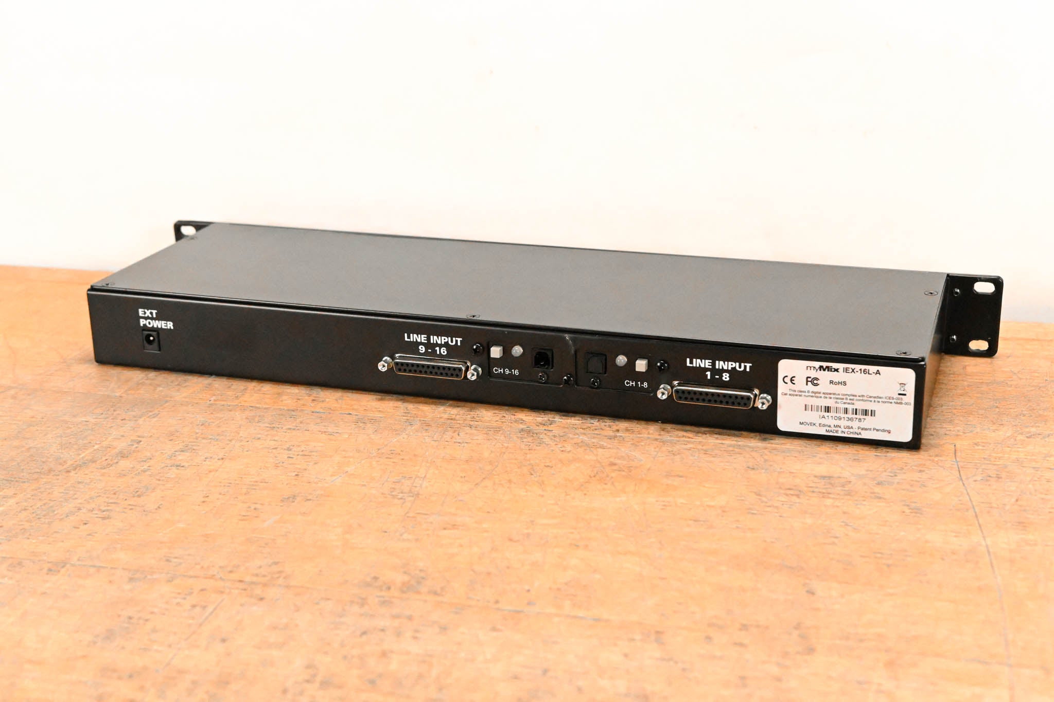 myMix IEX-16L-A 16-Channel Input Expander (NO POWER SUPPLY)
