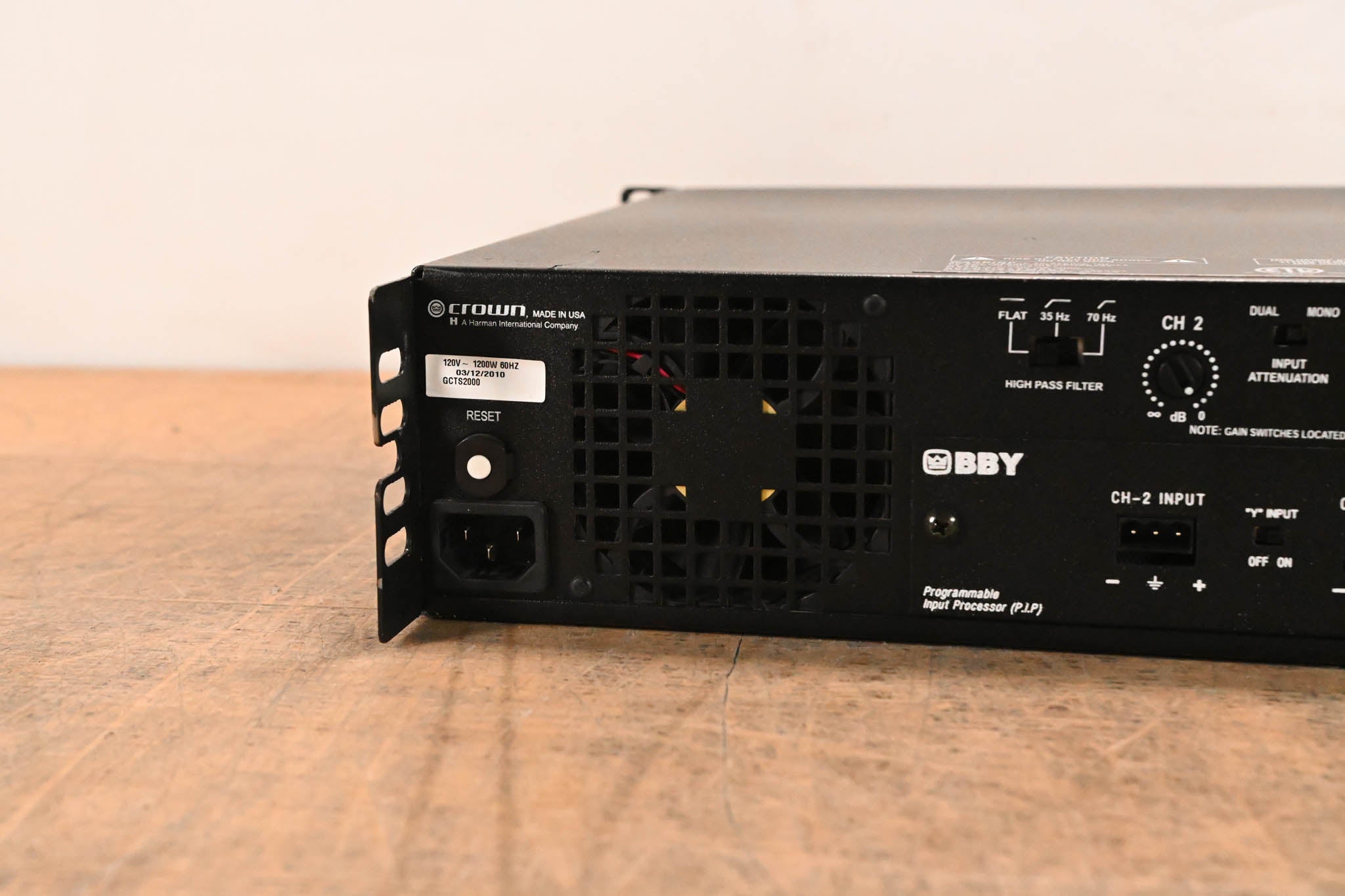 Crown CTs 2000 2-Channel 1000W Power Amplifier