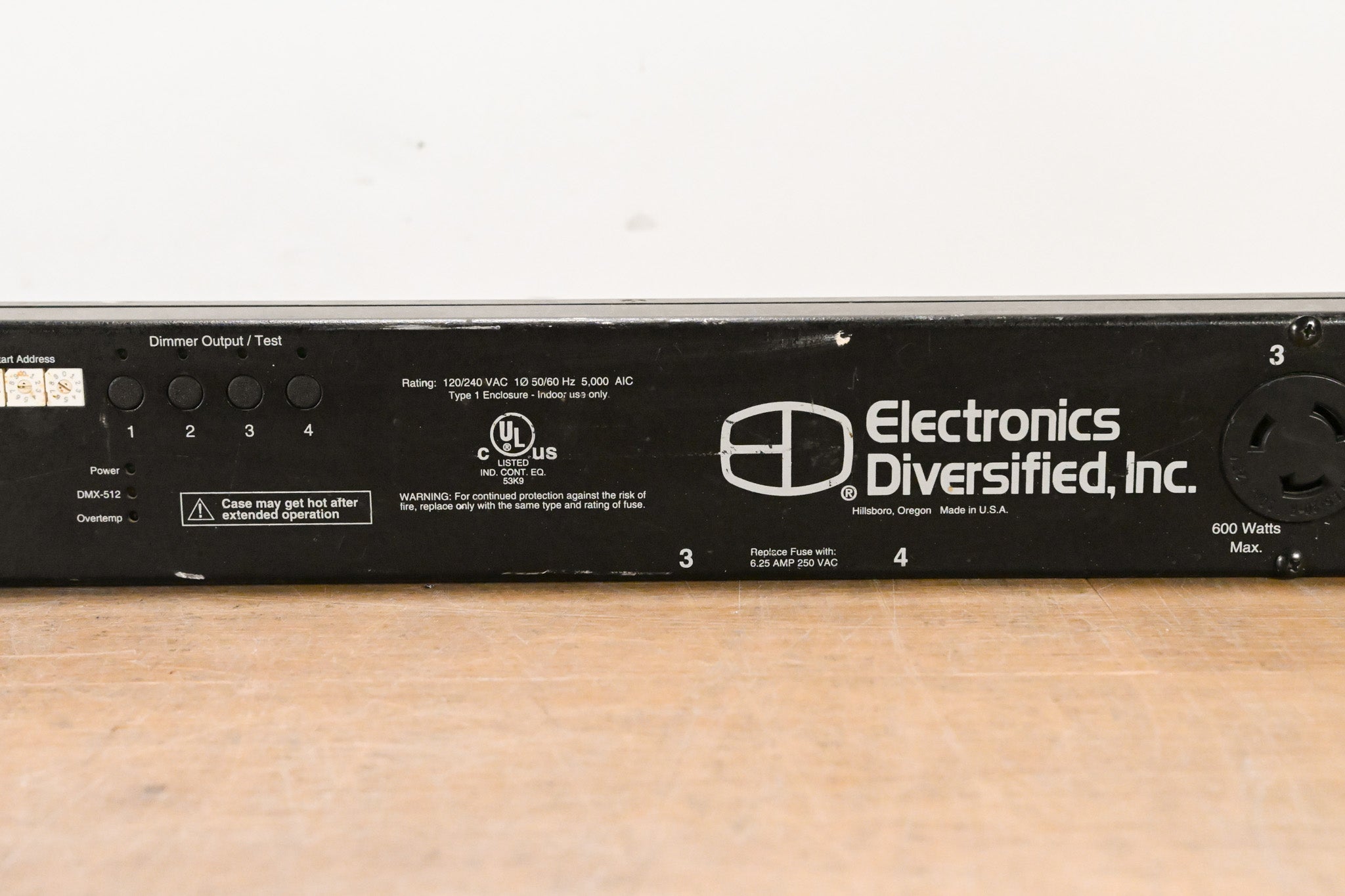 Electronics Diversified, Inc. SCRimmer Stik SS-4x6 4-Output Dimmer