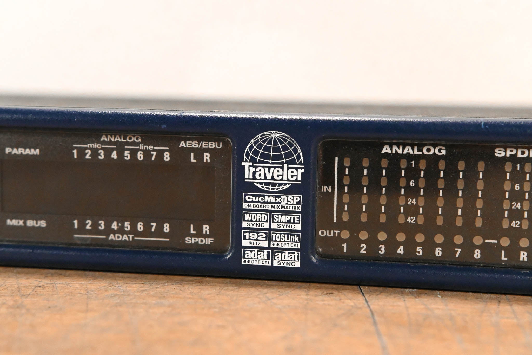 MOTU Traveler Mk1 FireWire Audio Interface (NO POWER SUPPLY)