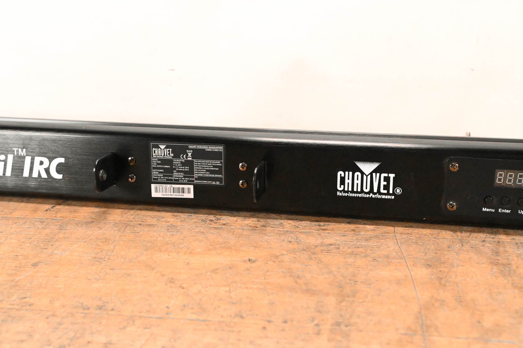 Chauvet COLORrail IRC 320x0.25W RGB LED Strip Light