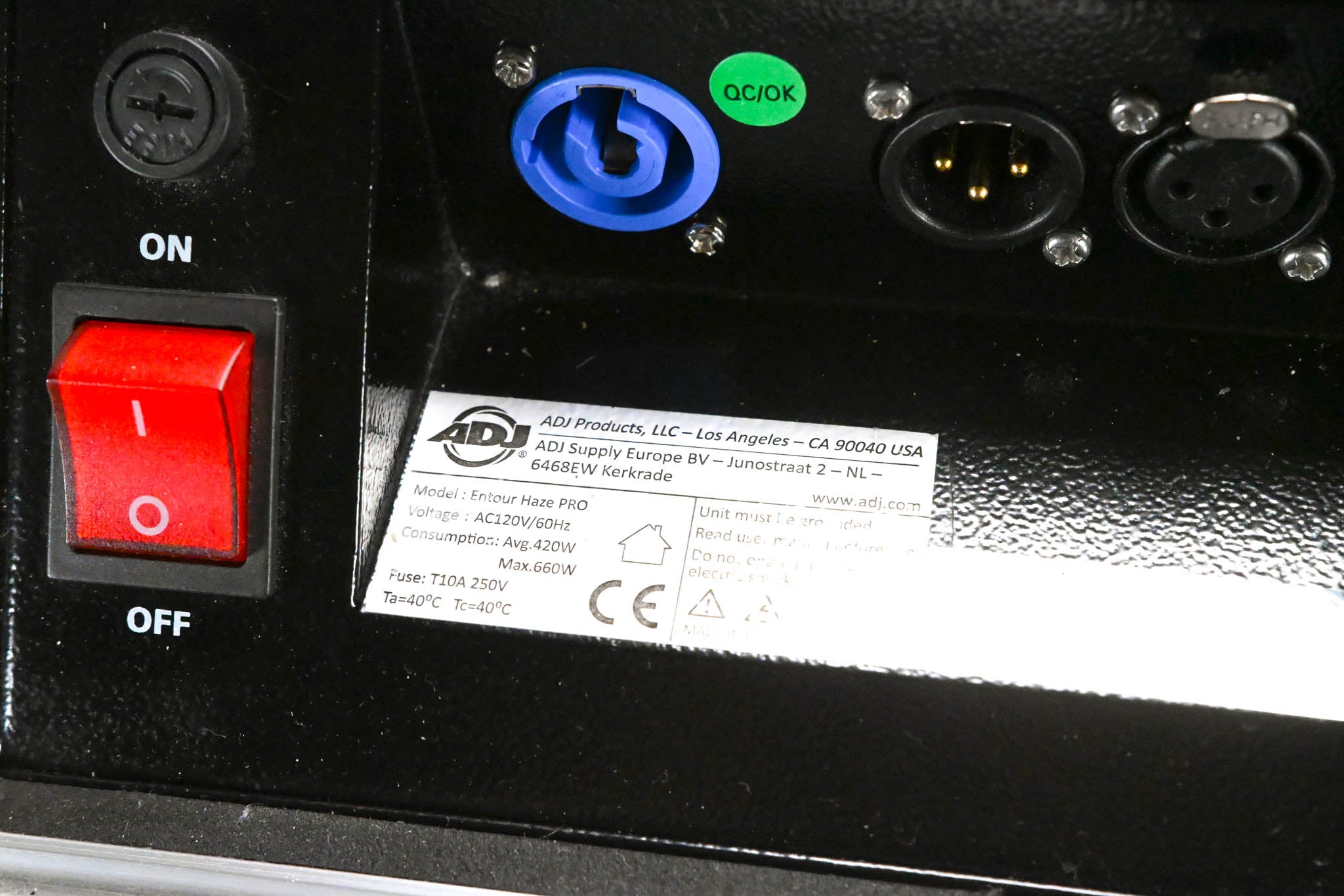 ADJ Entour Haze Pro Haze Machine and Flight Case