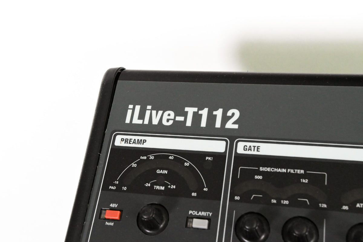 Allen & Heath iLive-T112 Mixing Surface with iDR-48 Fixed Format MixRack