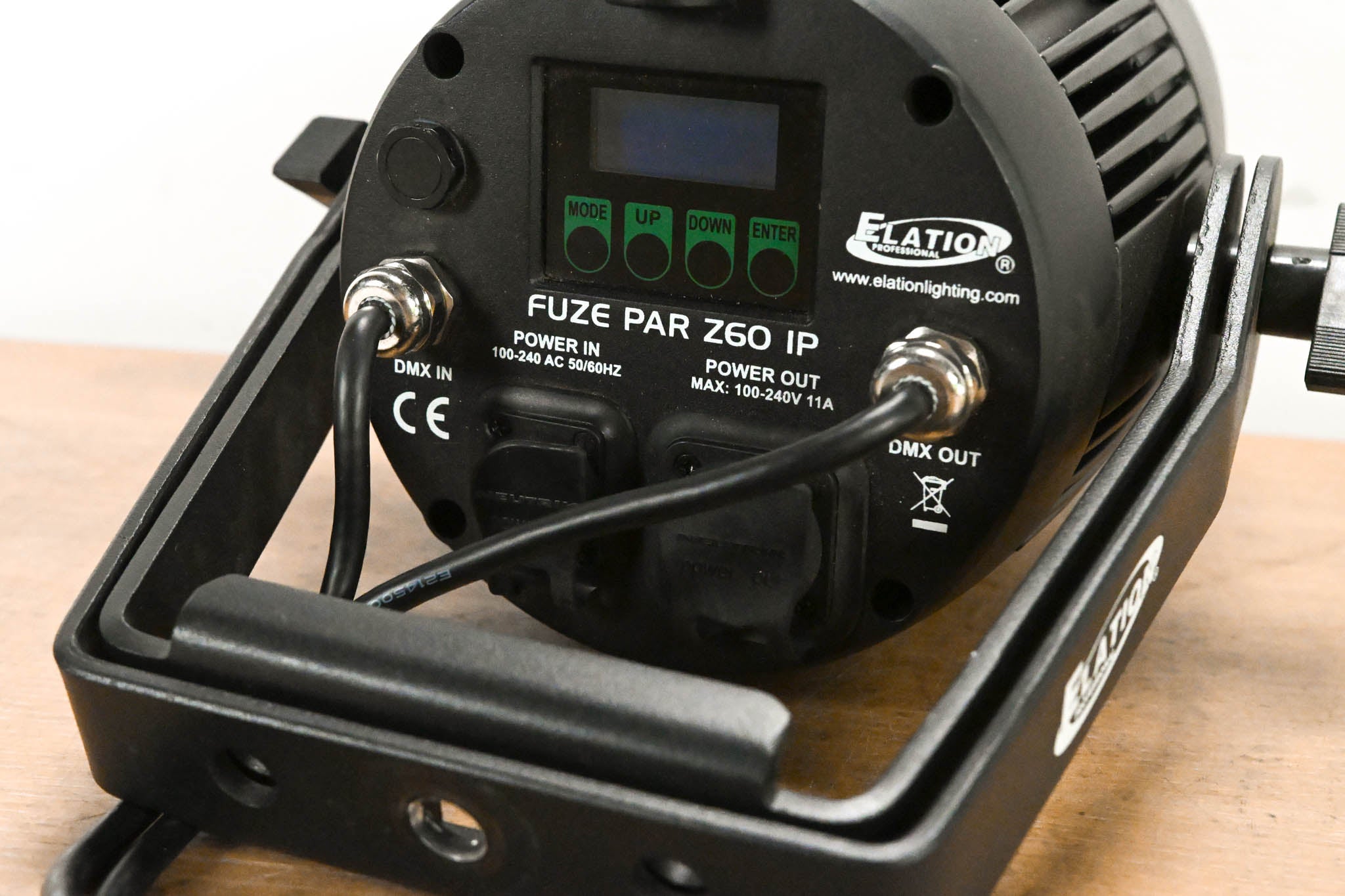 Elation FUZE PAR Z60 IP 60W RGBW LED Par with Zoom (NO POWER CABLE)