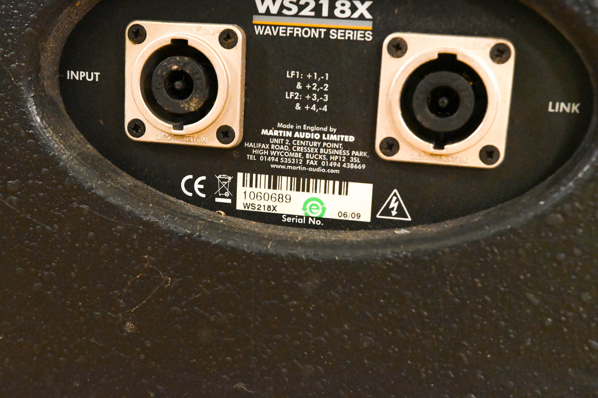Martin Audio WS218X Dual 18" Passive Subwoofer Speaker System
