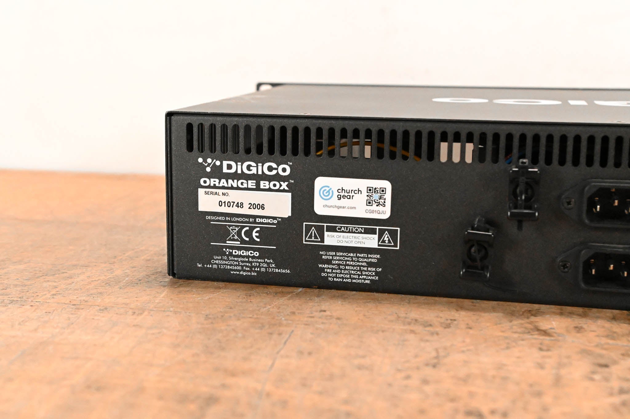 DiGiCo Orange Box Bidirectional Audio Format Converter