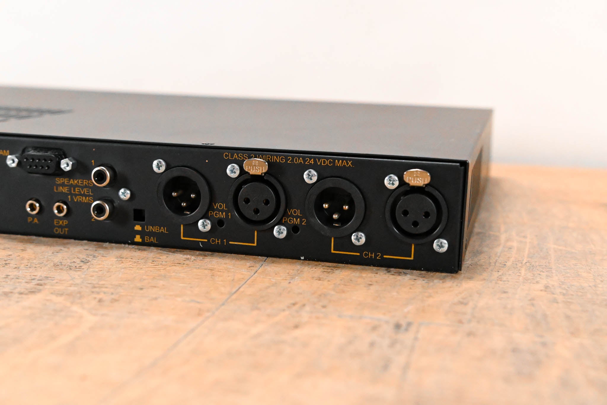 Telex MS-2002 2-Channel Master Station and Power Supply