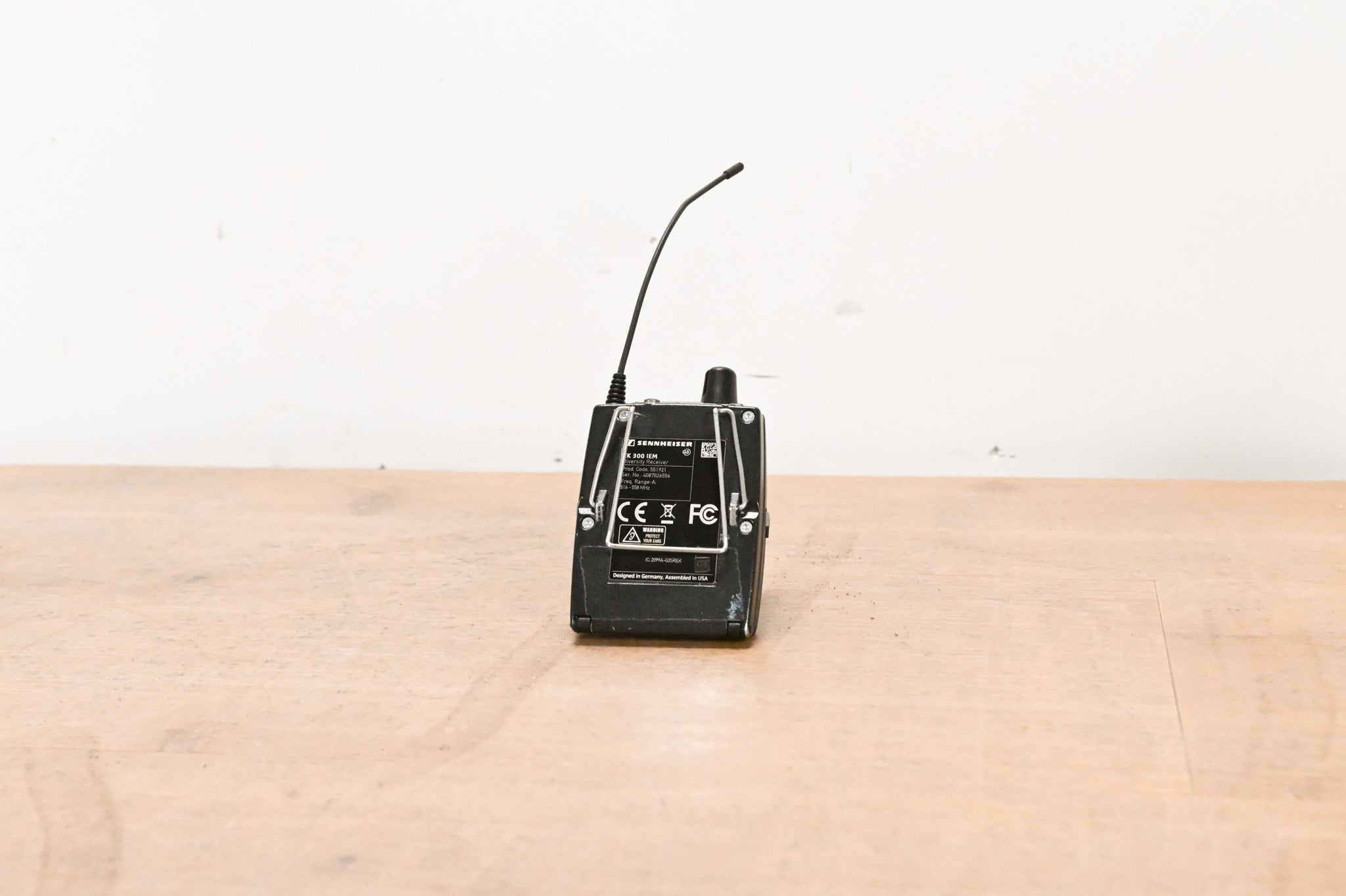 Sennheiser EK 300 IEM G3 Bodypack Wireless Receiver A Range: 516-558 MHz