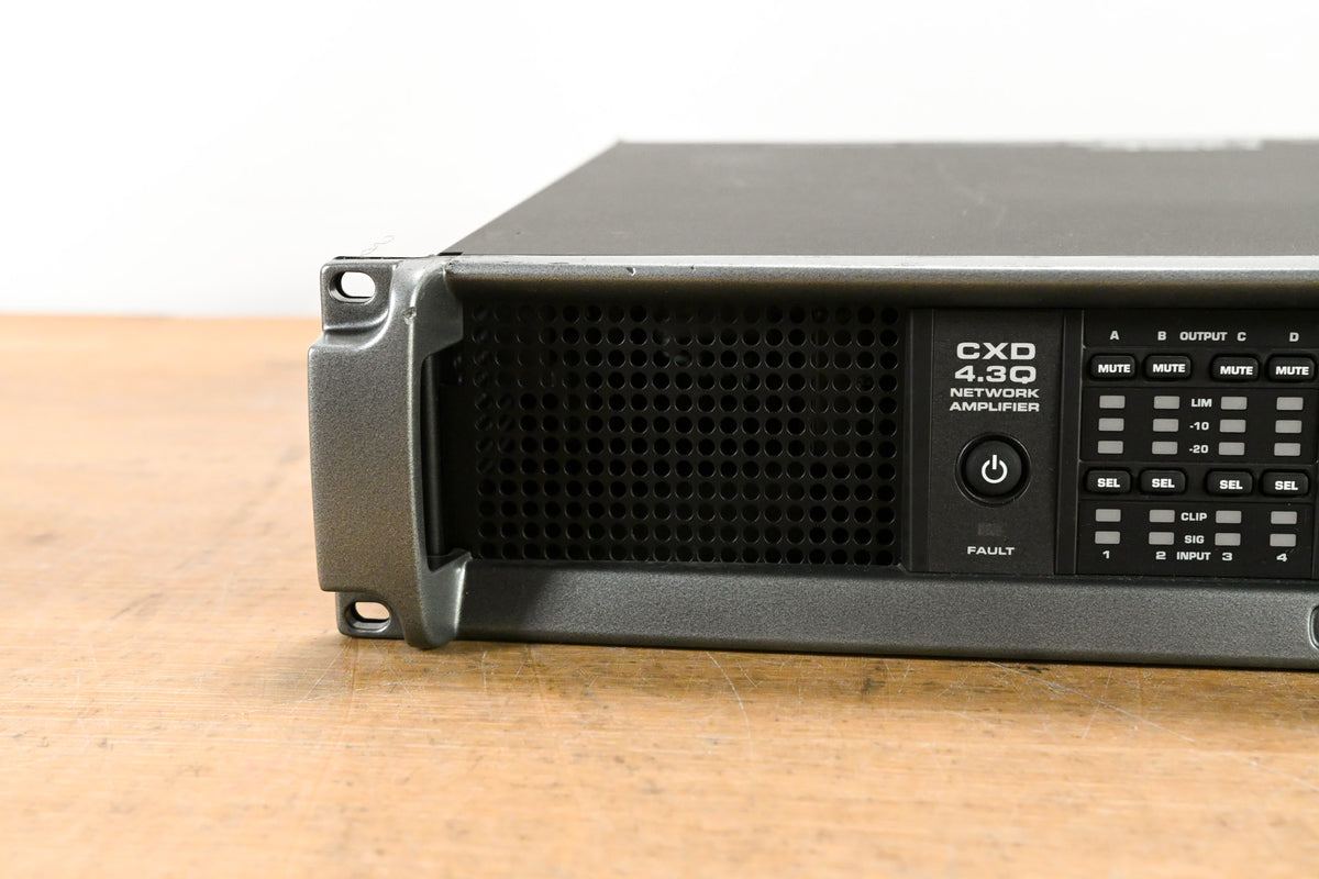 QSC CXD4.3Q 4-Channel Network Amplifier