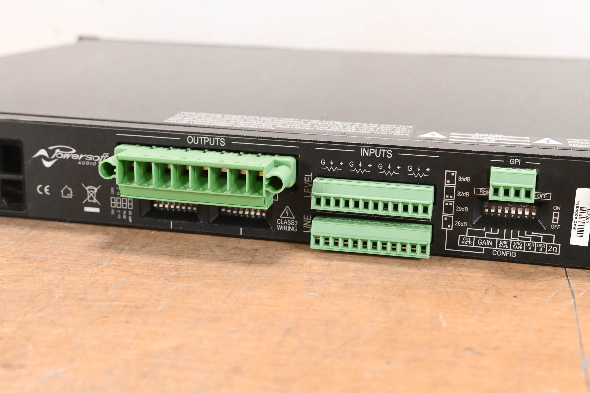 Void Bias Q2 4-Channel DSP Power Amplifier w/ Dante