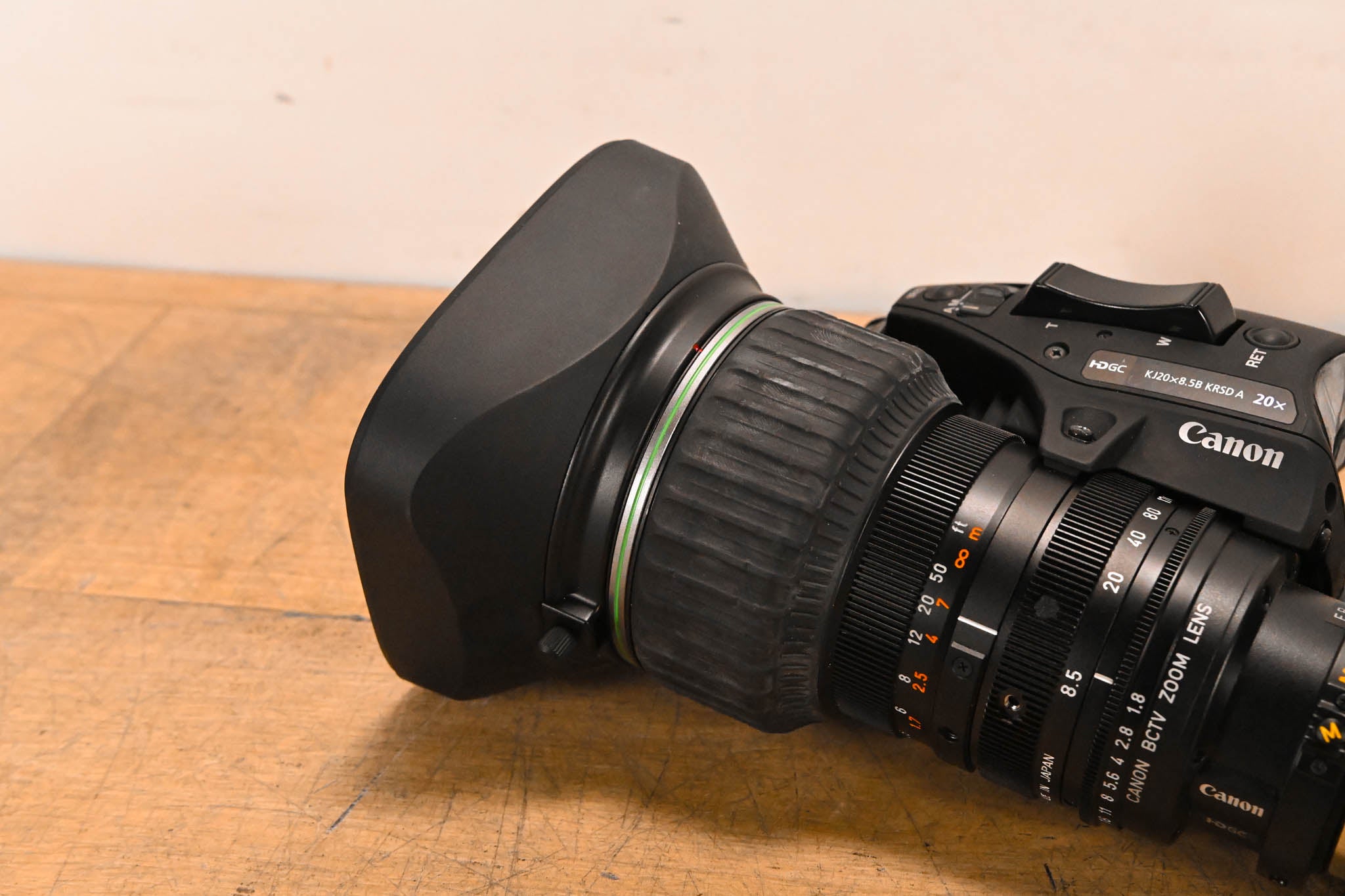 Canon KJ20x8.5B KRSD A 20x Zoom Lens for 2/3" Cameras