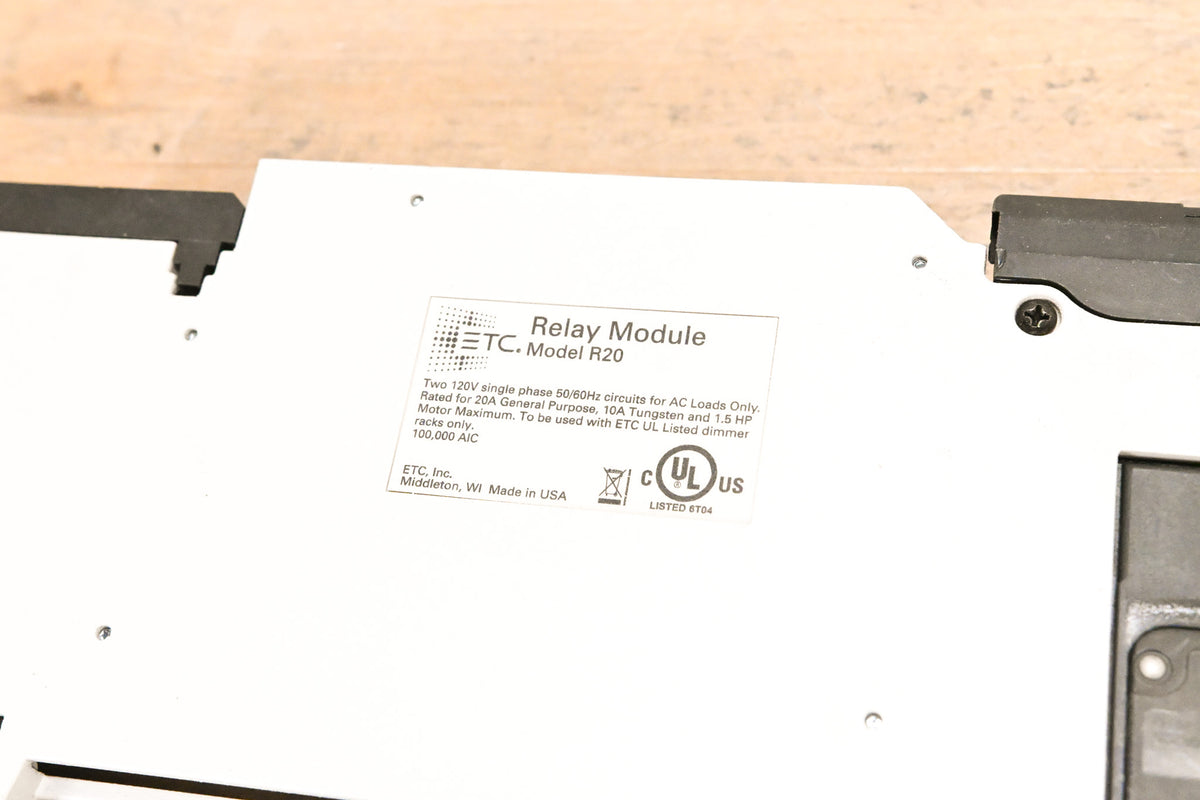 ETC R20 Unison 120V Dual 20A Relay Module (Pack of 3)