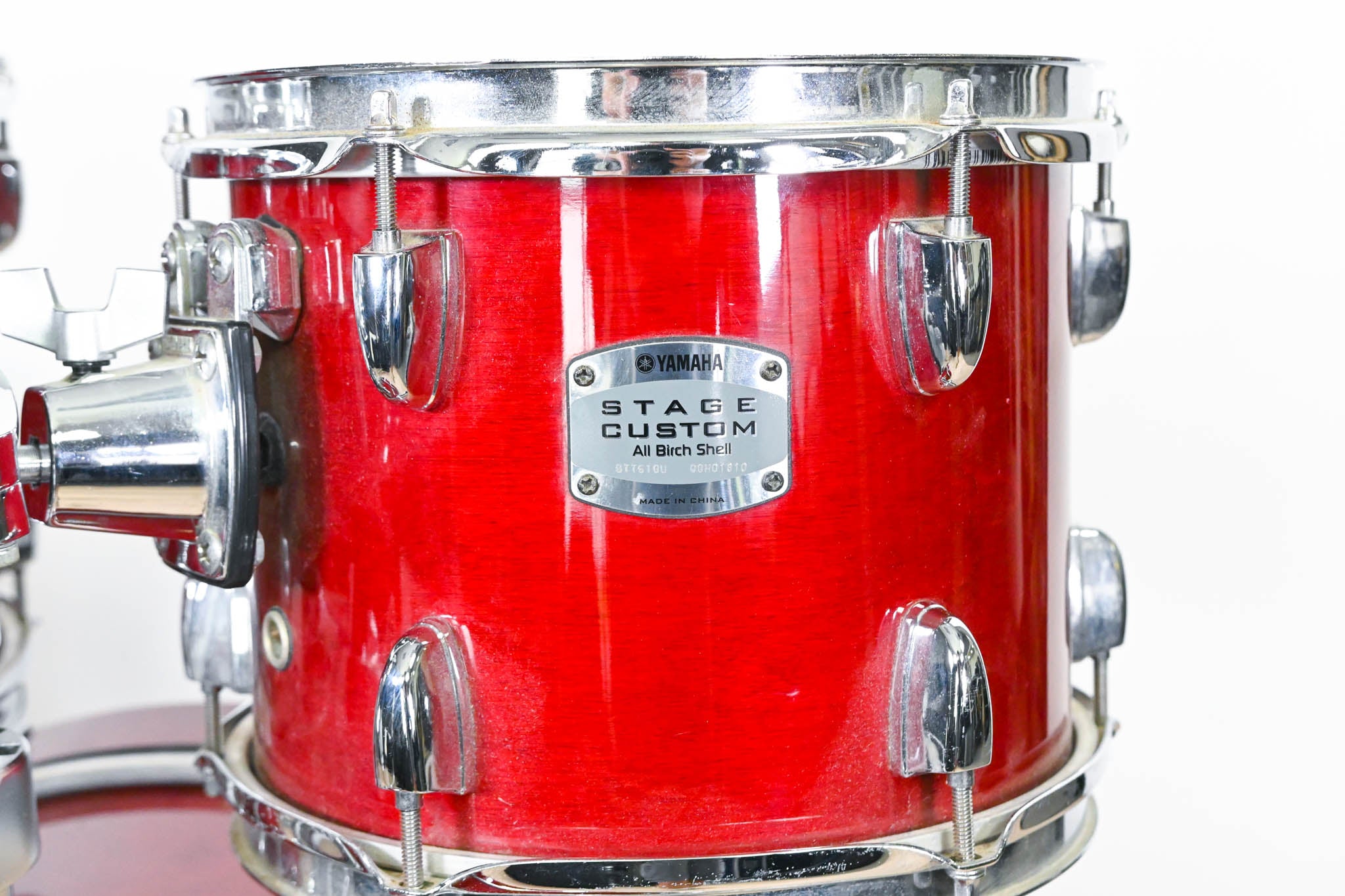 Yamaha Stage Custom Birch 4-piece Shell Pack - Cranberry Red